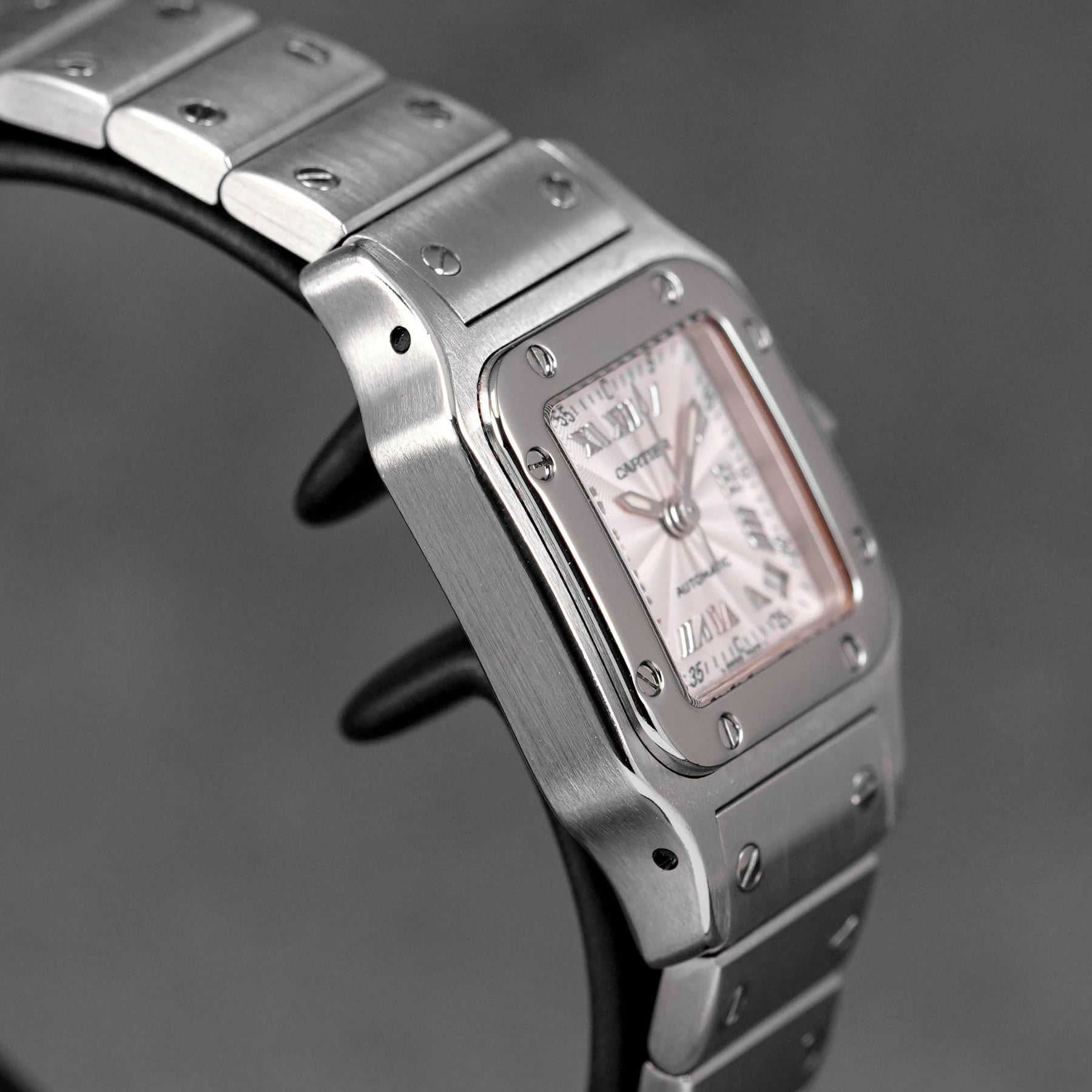 Harga Cartier Santos Galbee S Silver