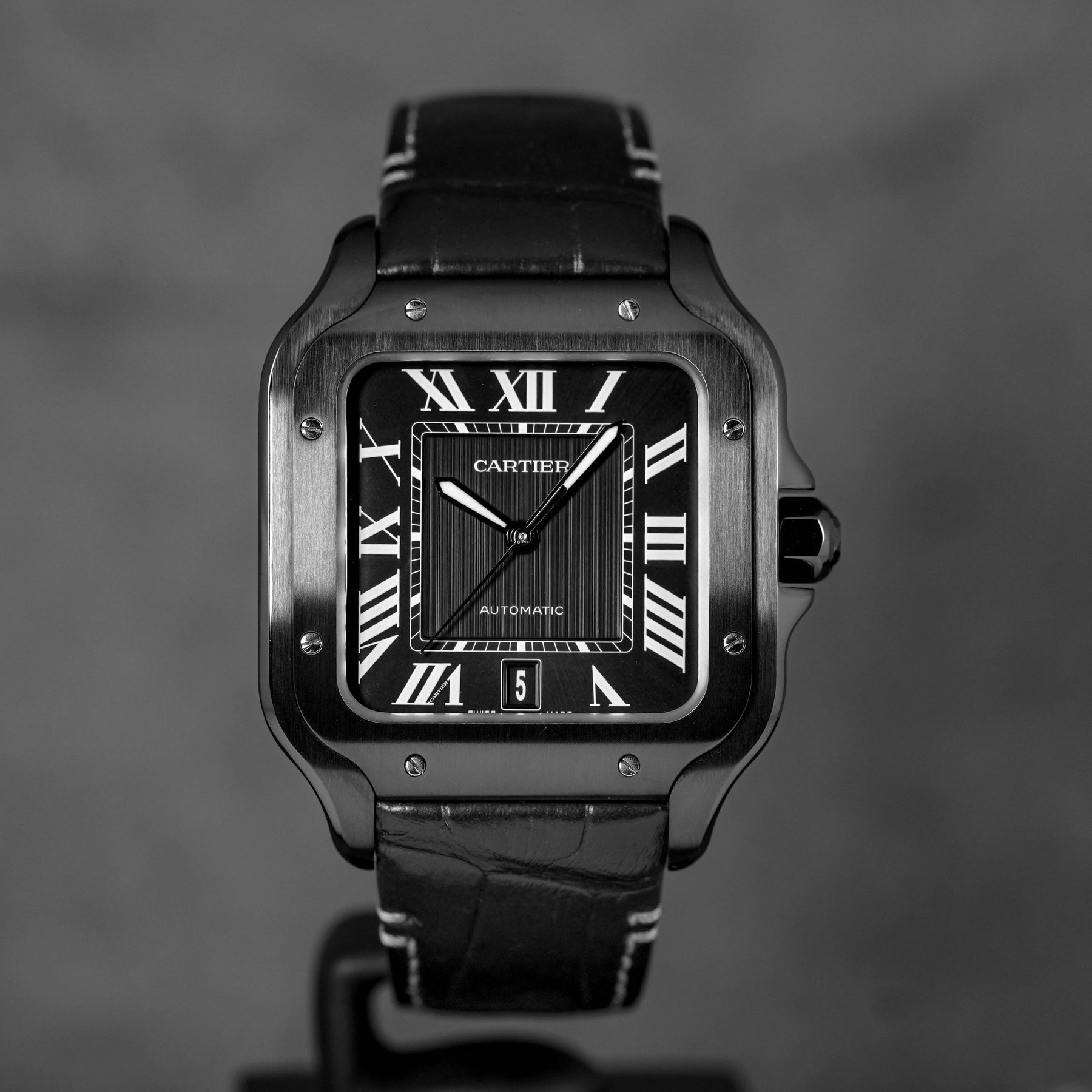 Harga Cartier Santos L ADLC Black Terbaru