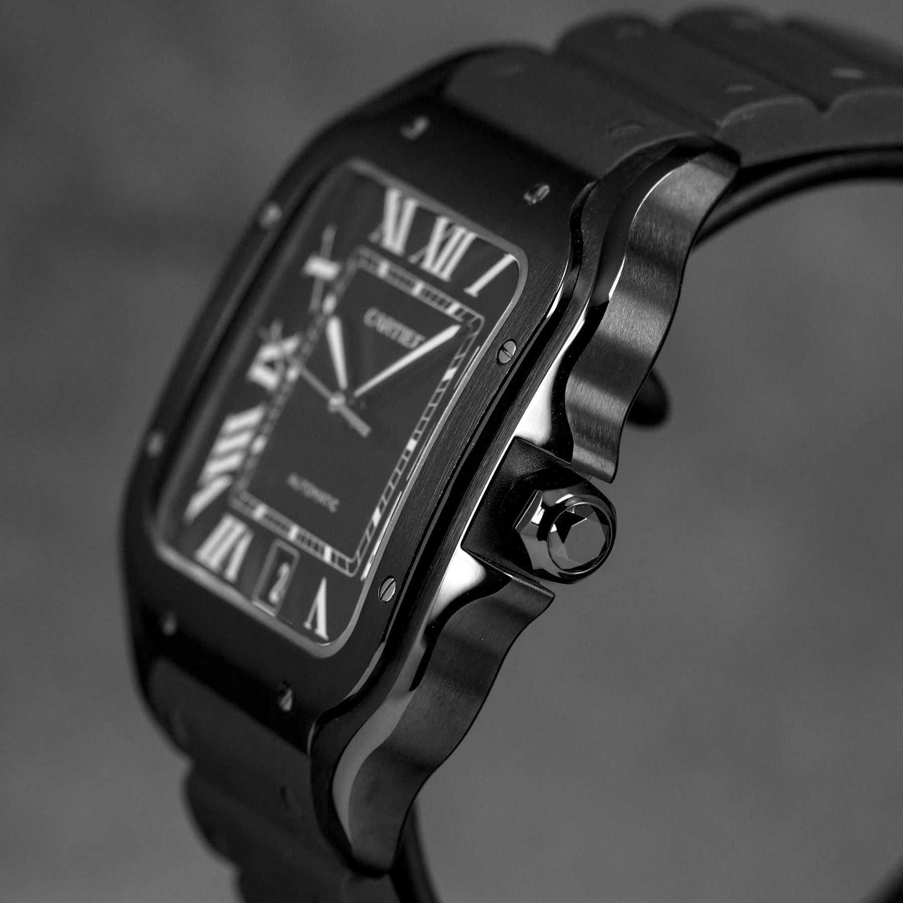 Harga Cartier Santos L ADLC Black Terbaru