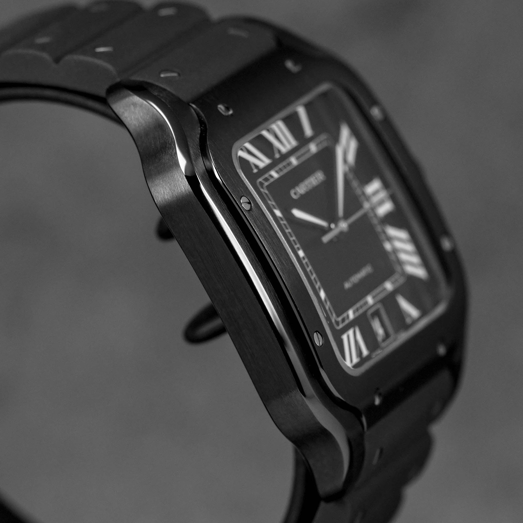 Harga Cartier Santos L ADLC Black Terbaru