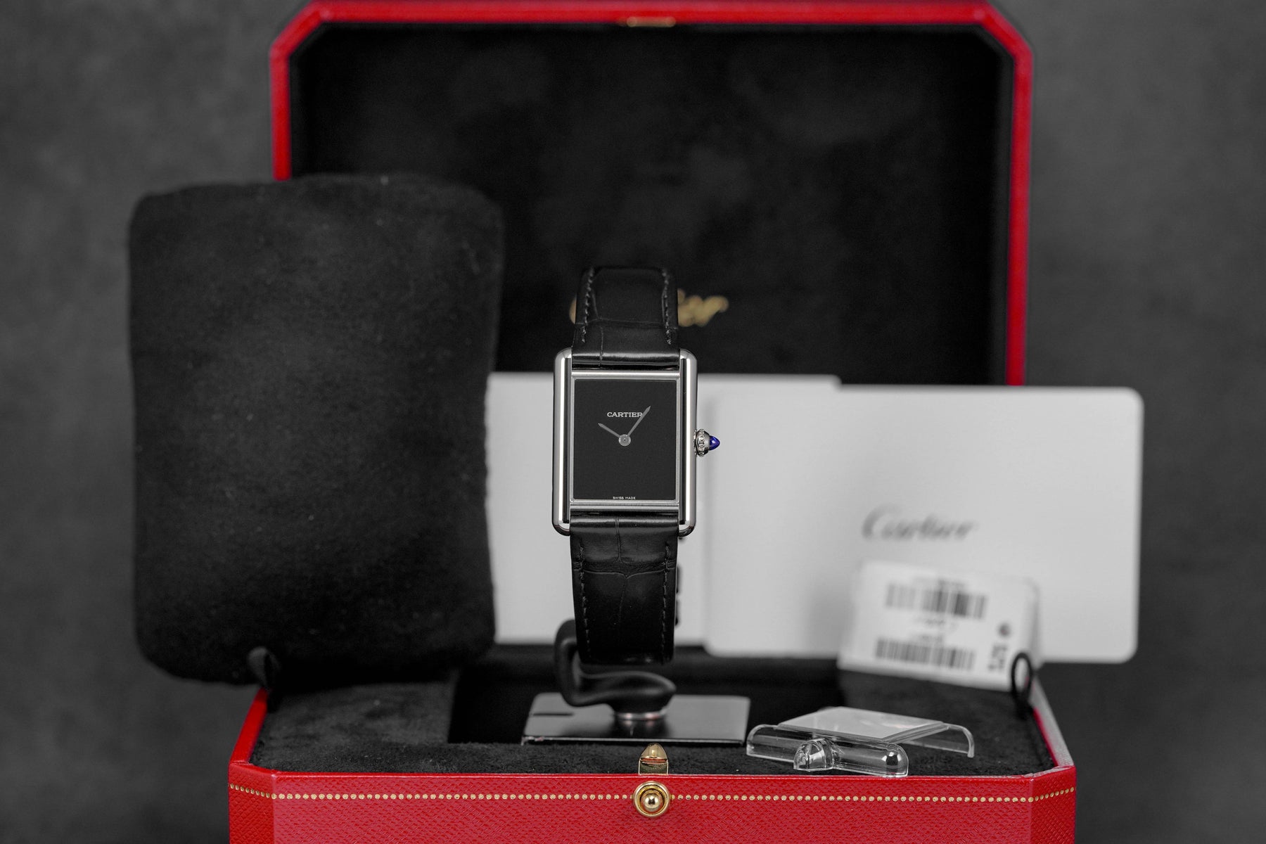 Harga Cartier Tank Must De Cartier L Black Terbaru