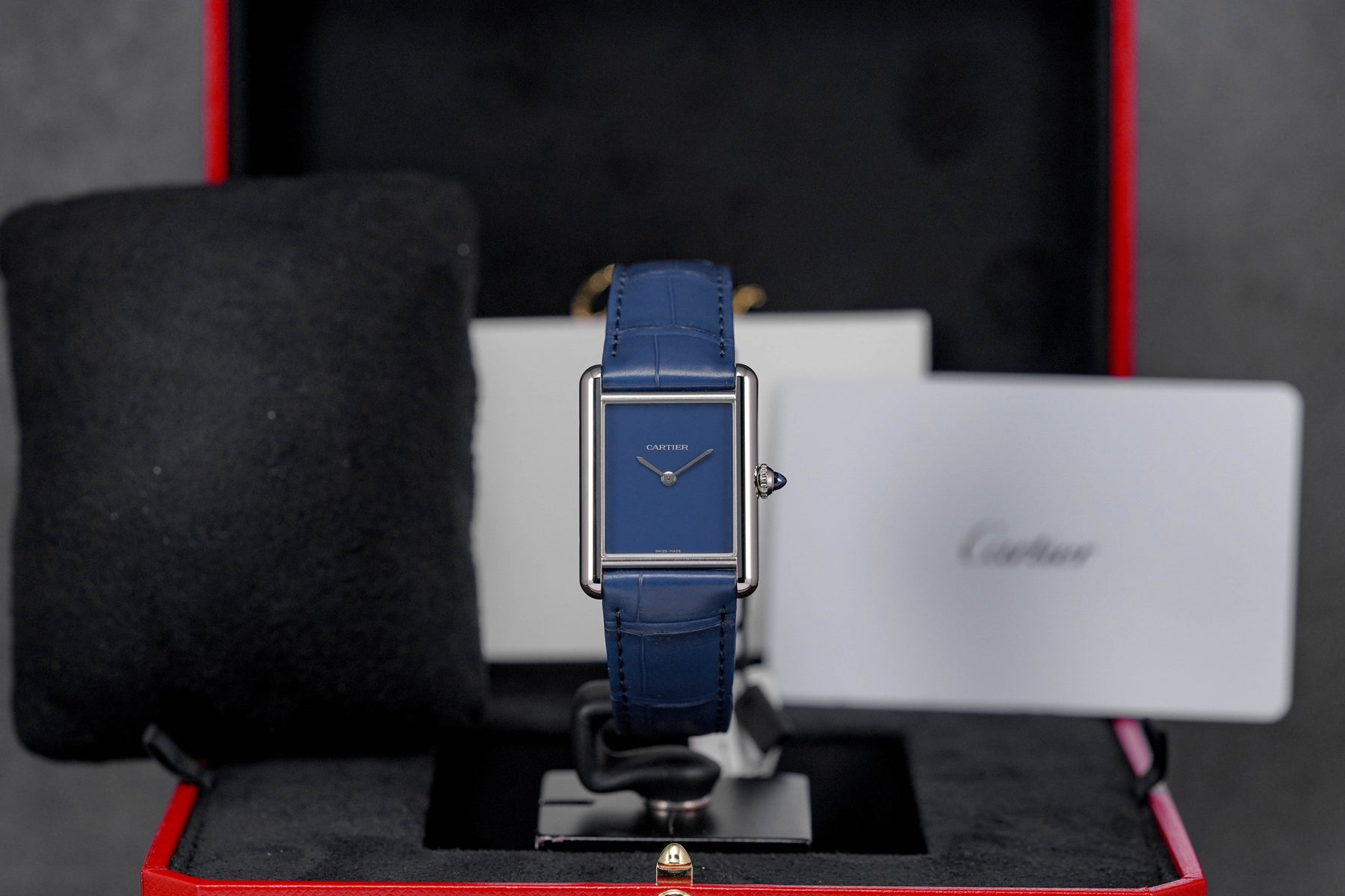 Harga Cartier Tank Must L Blue