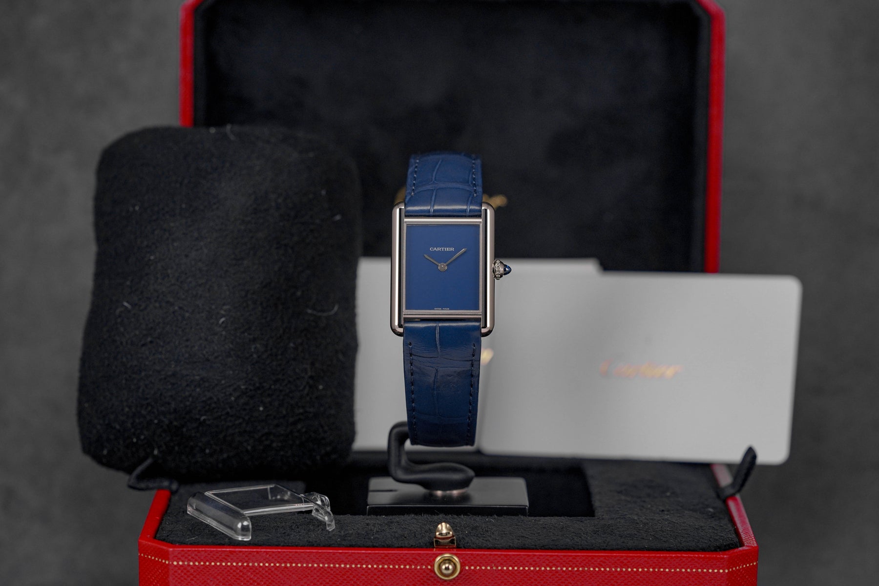 Harga Cartier Tank Must L Blue