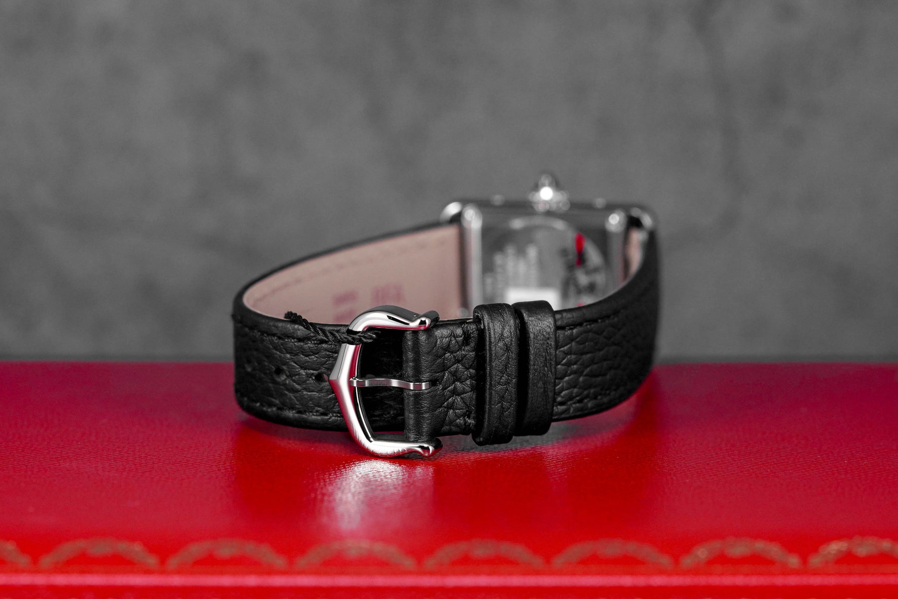 TANK MUST S SILVER DIAL LEATHER STRAP (2025)