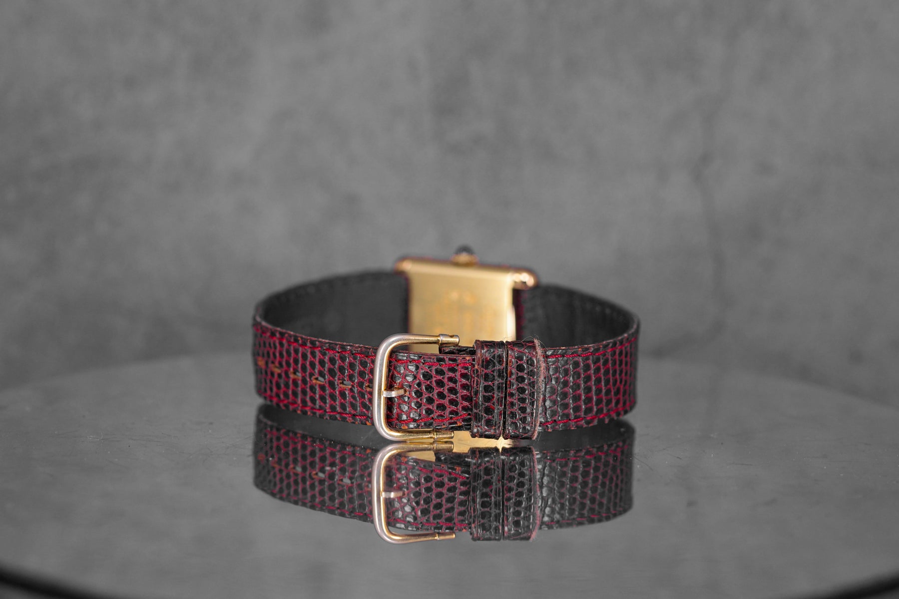 Harga Cartier Tank Must Vermeil Burgundy