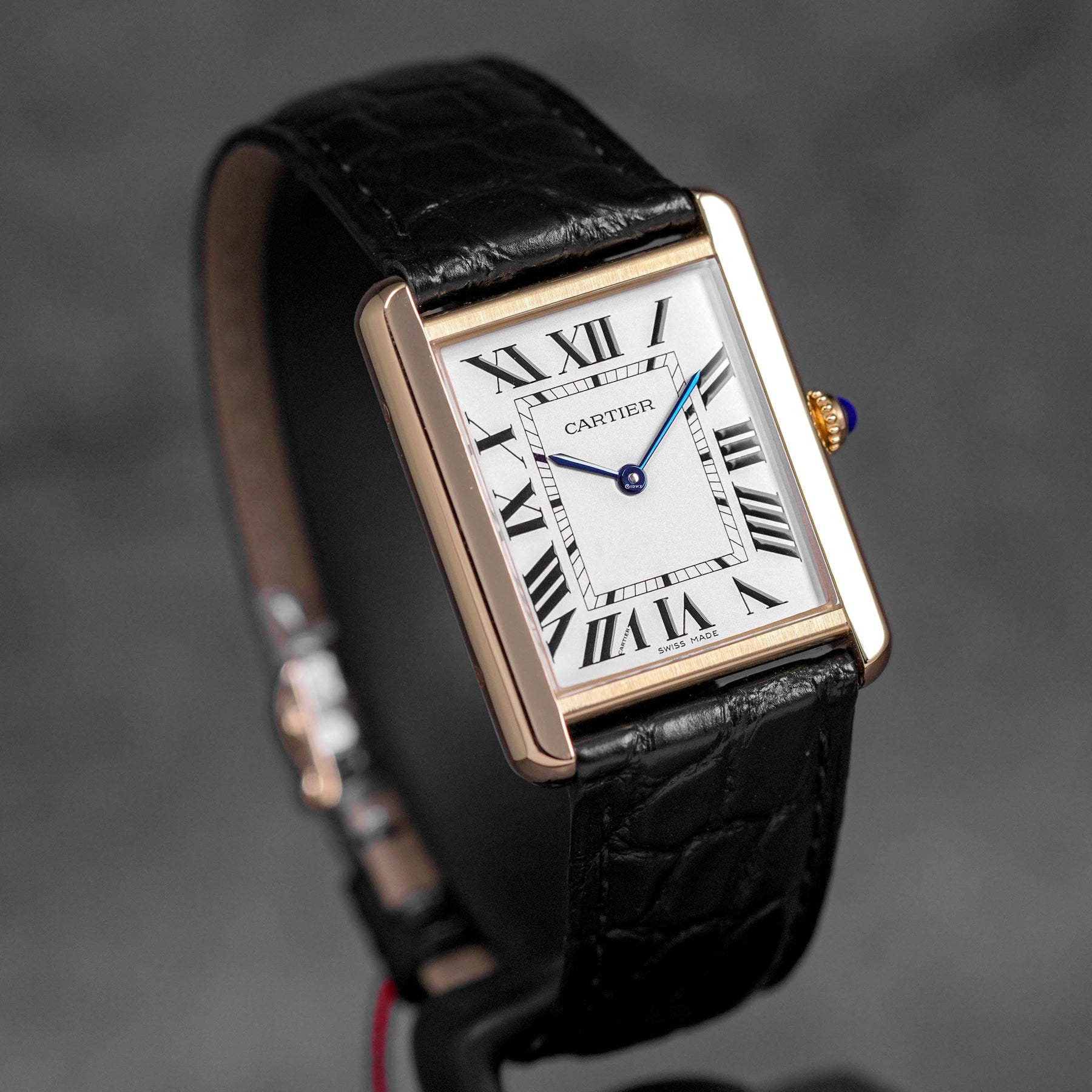 Harga Cartier Tank Solo L Yellowgold Silver