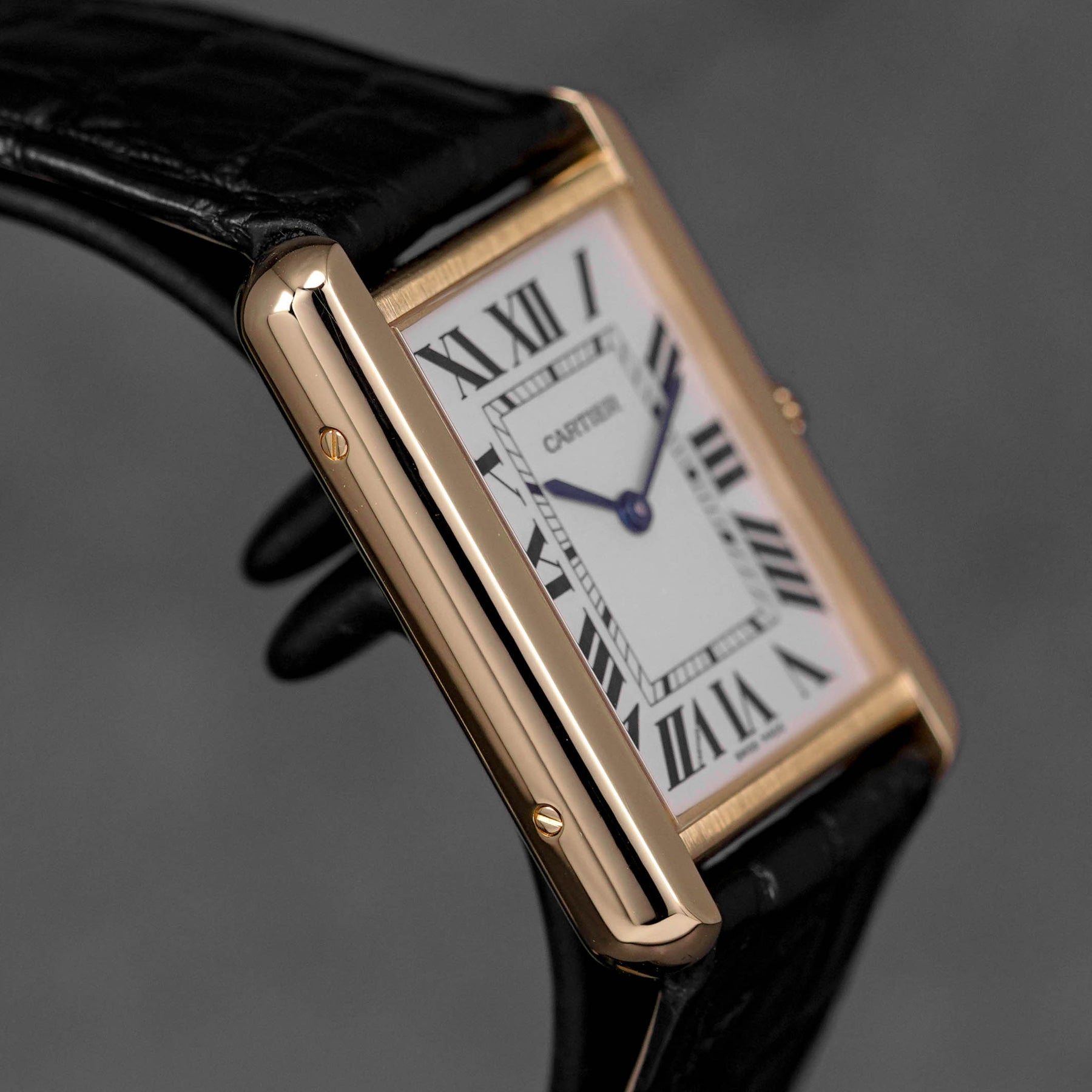 Harga Cartier Tank Solo L Yellowgold Silver