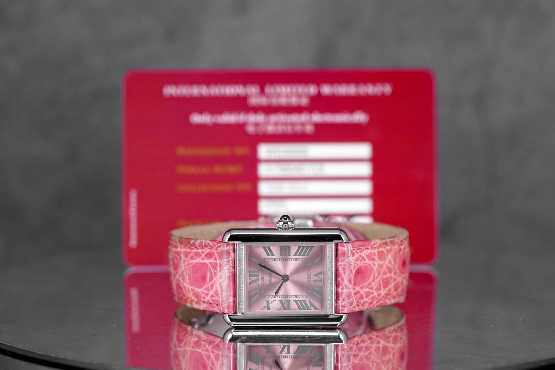 Harga Cartier Tank Solo S Pink