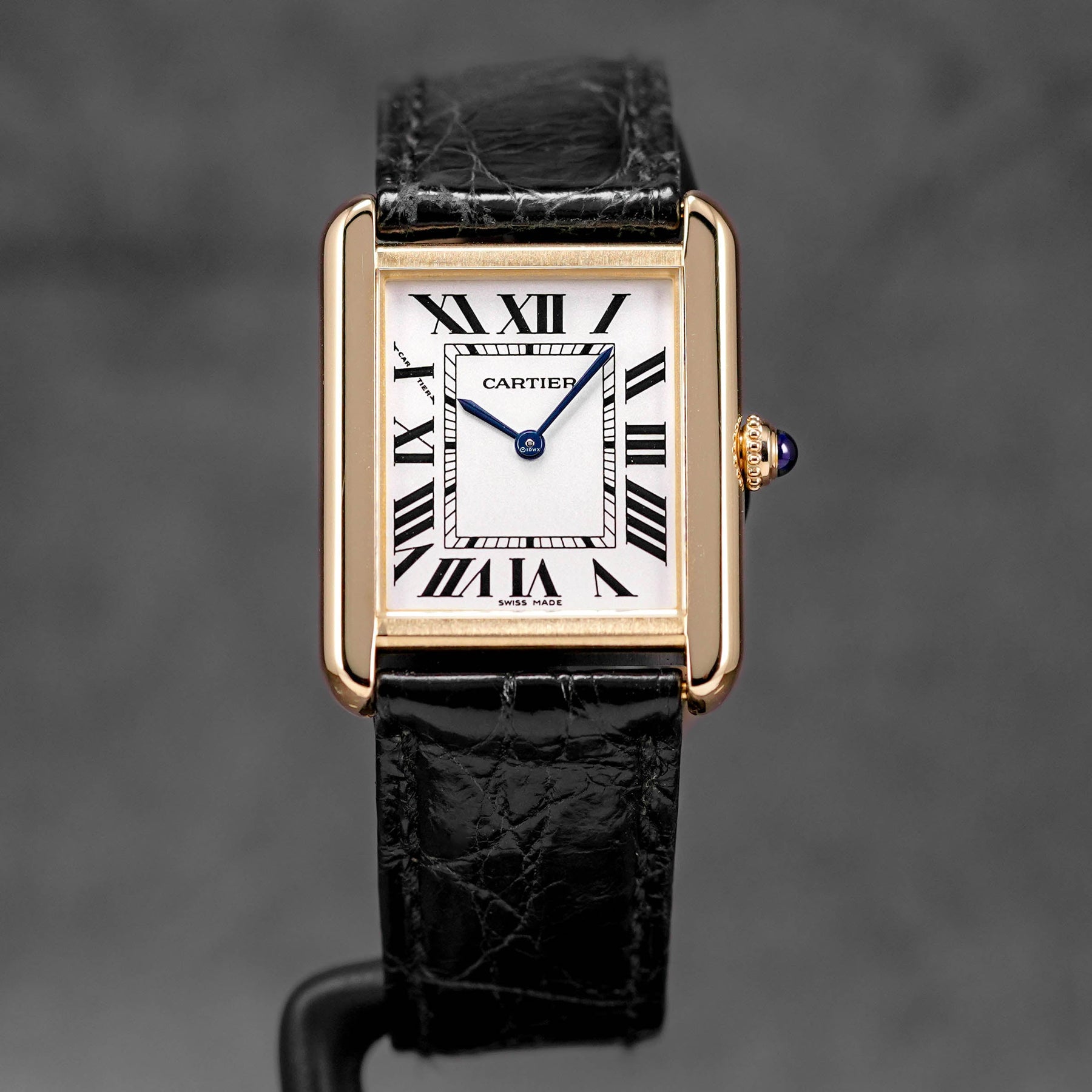Harga Cartier Tank Solo S Yellowgold Silver