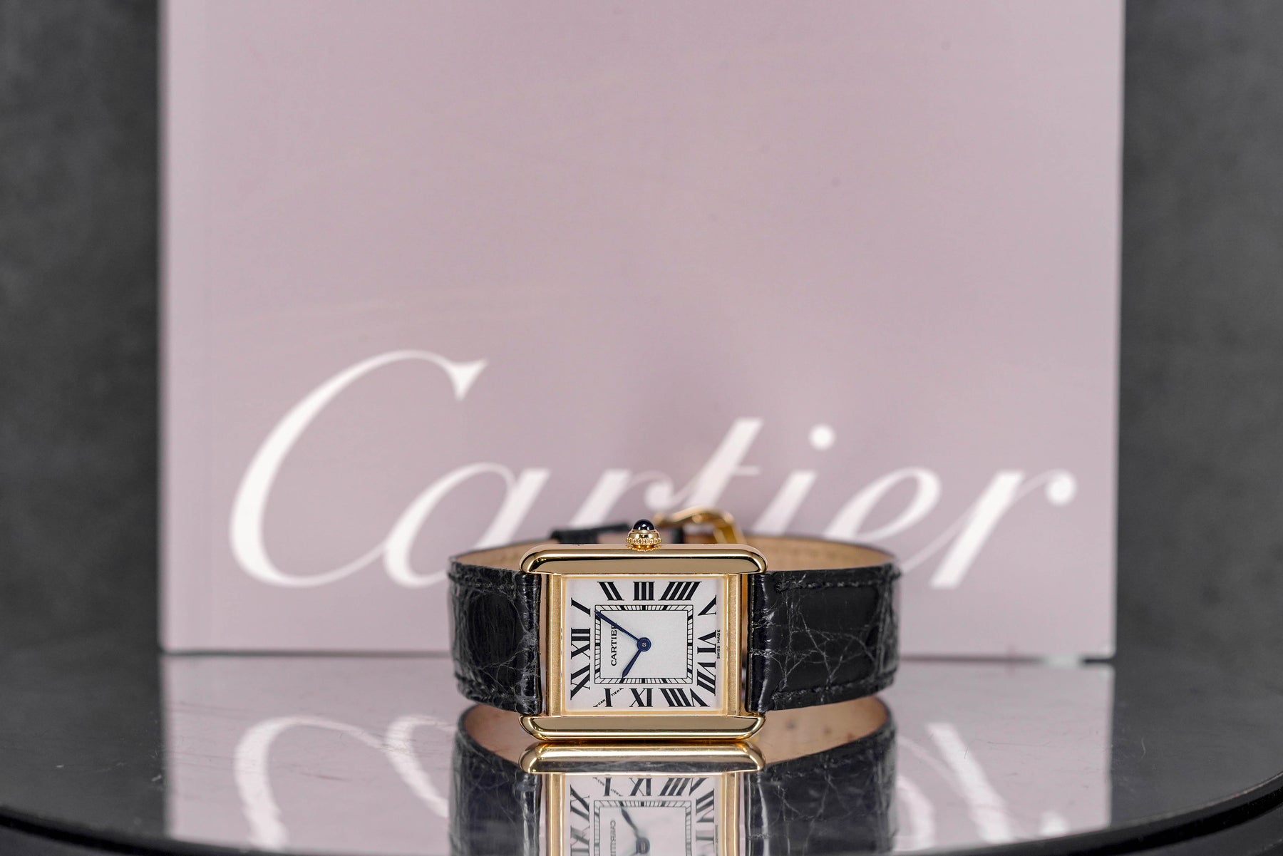 Harga Cartier Tank Solo S Yellowgold Silver