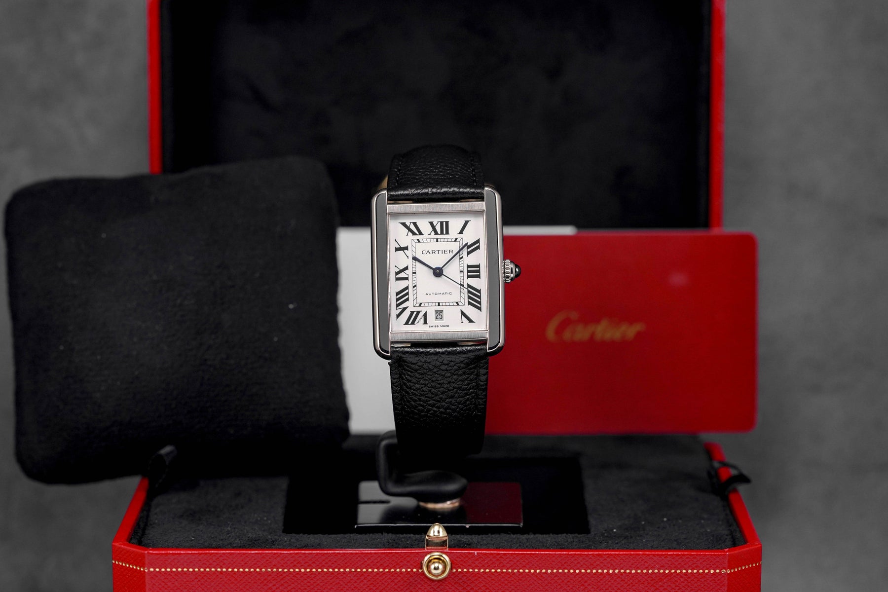 Harga Cartier Tank Solo XL Silver