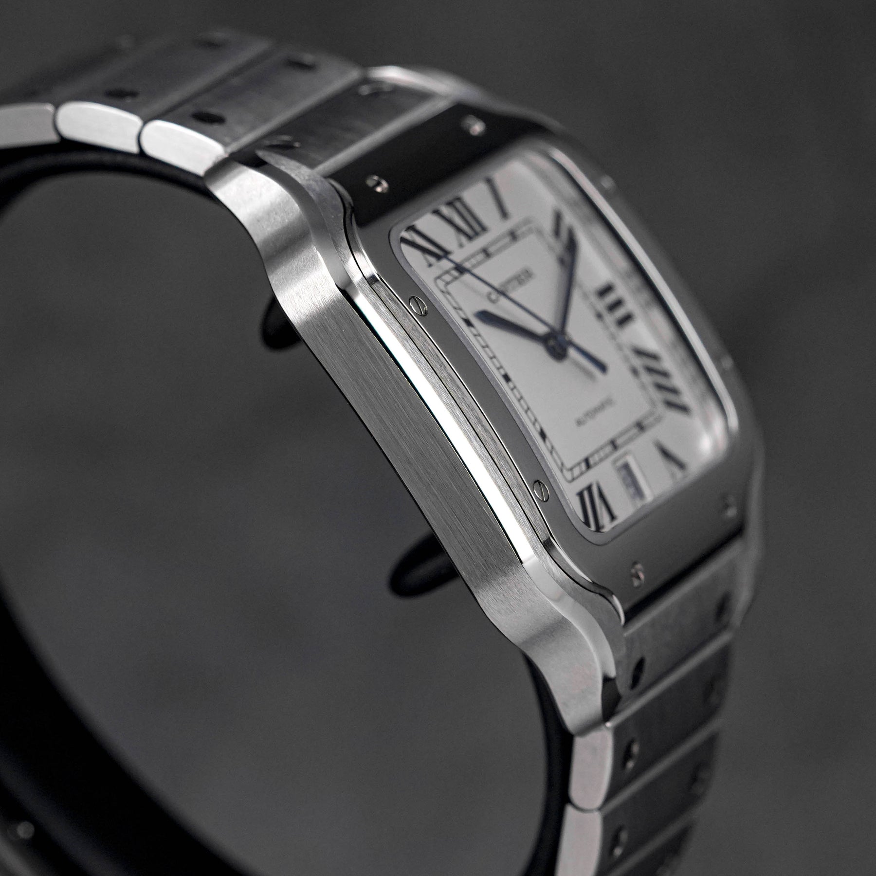 SANTOS DE CARTIER L WHITE DIAL (2023)