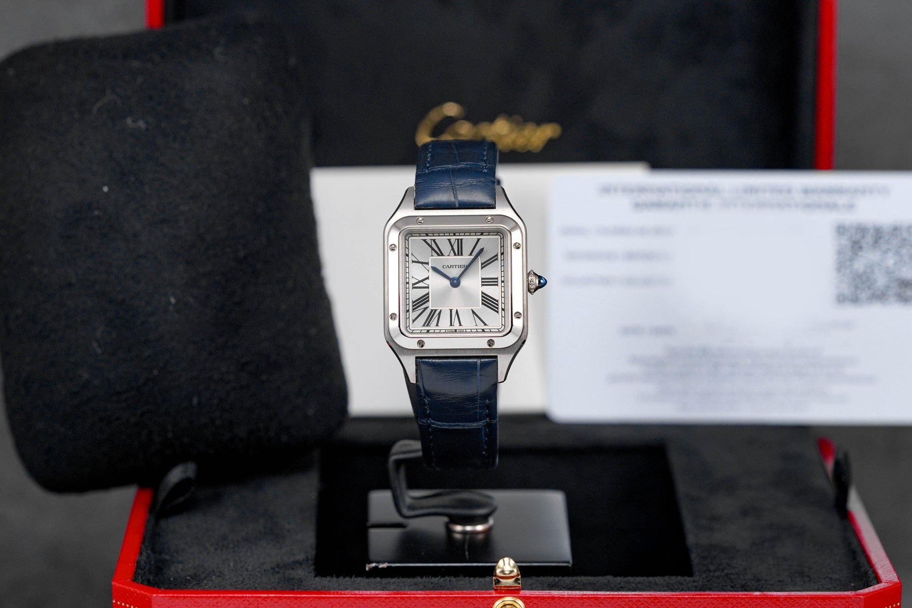 Cartier Santos Dumont Silver