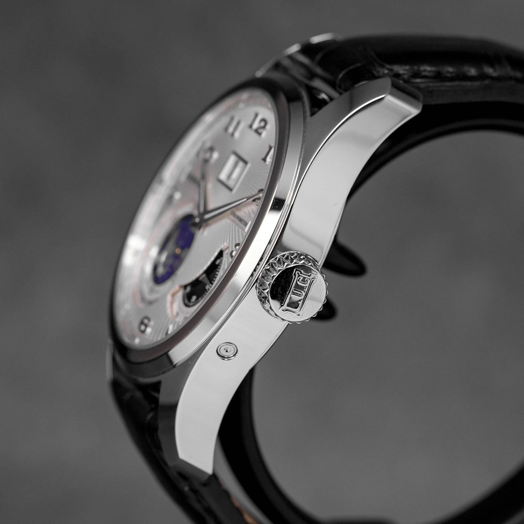 L.U.C LUNAR BIG DATE WHITEGOLD SILVER DIAL LIMITED EDITION (2010)