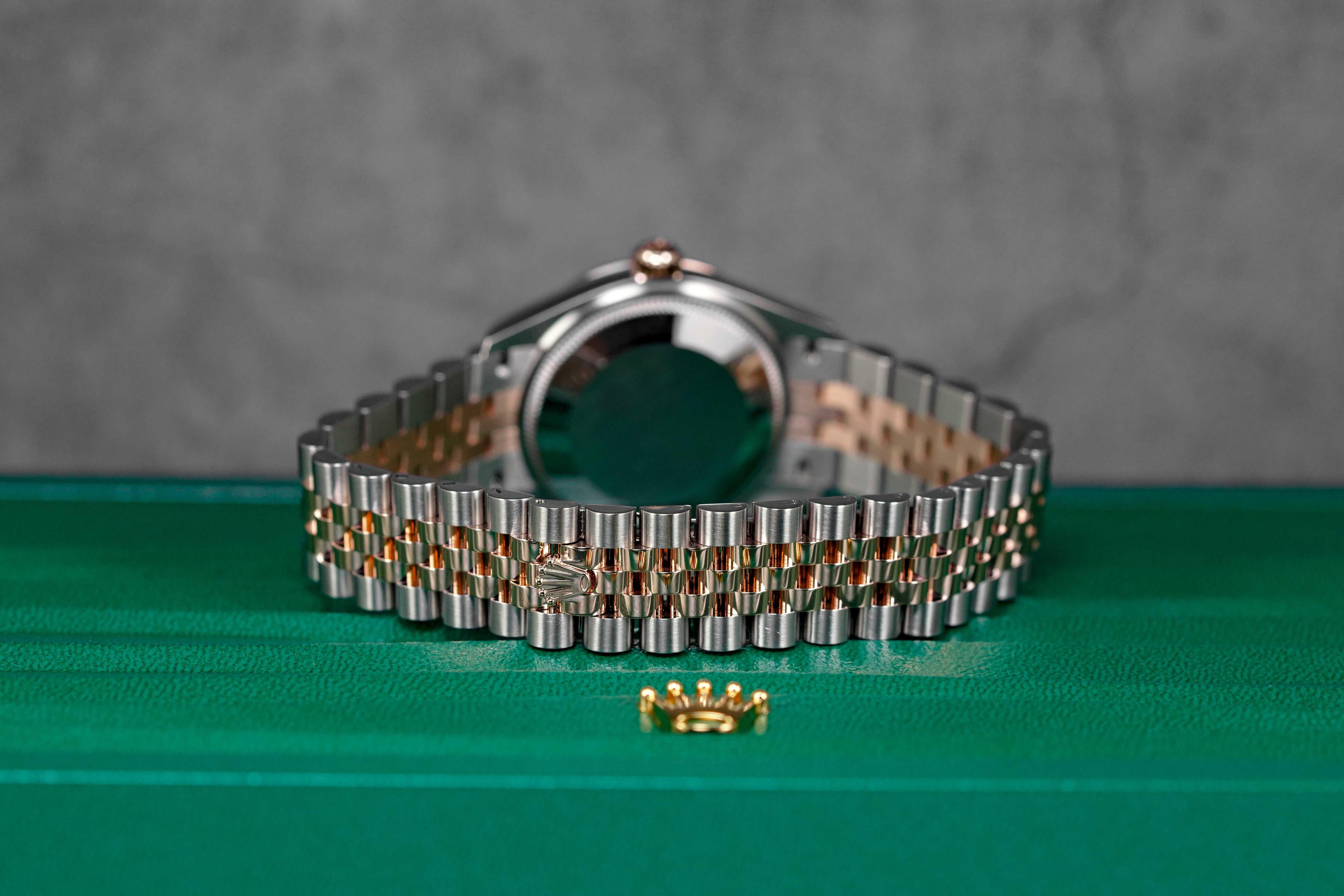 DATEJUST 31MM TWOTONE ROSEGOLD SALMON DIAMOND DIAL (2026)