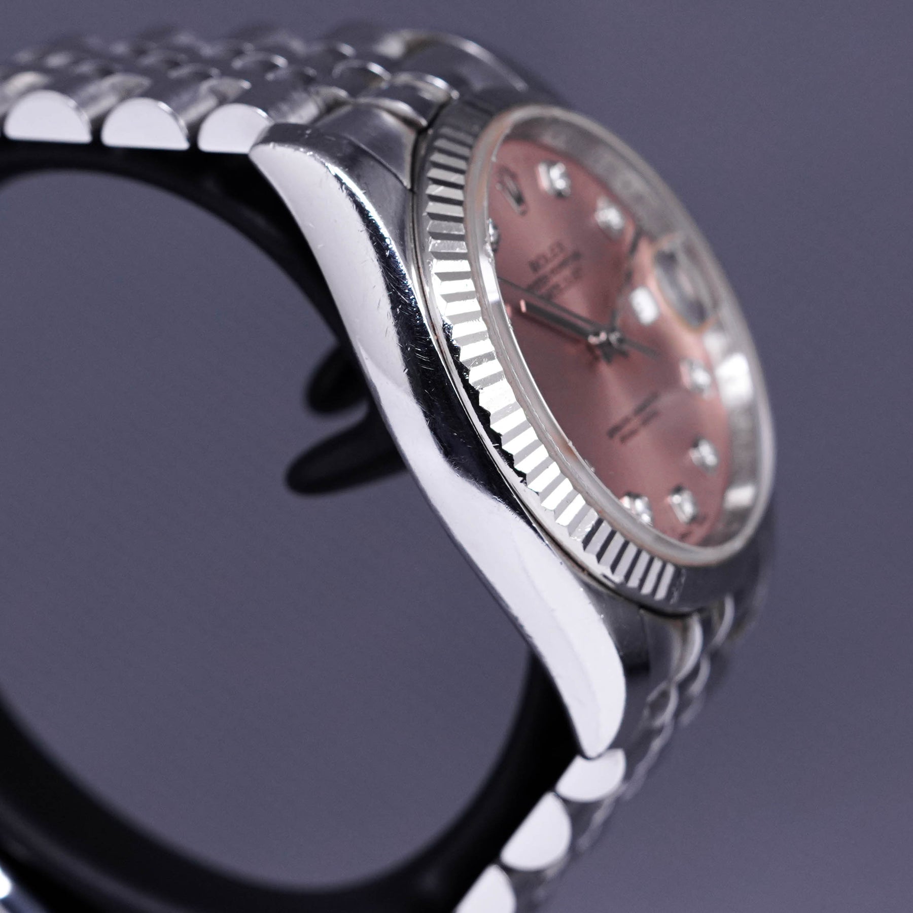 DATEJUST 36MM SALMON DIAMOND DIAL (2009)