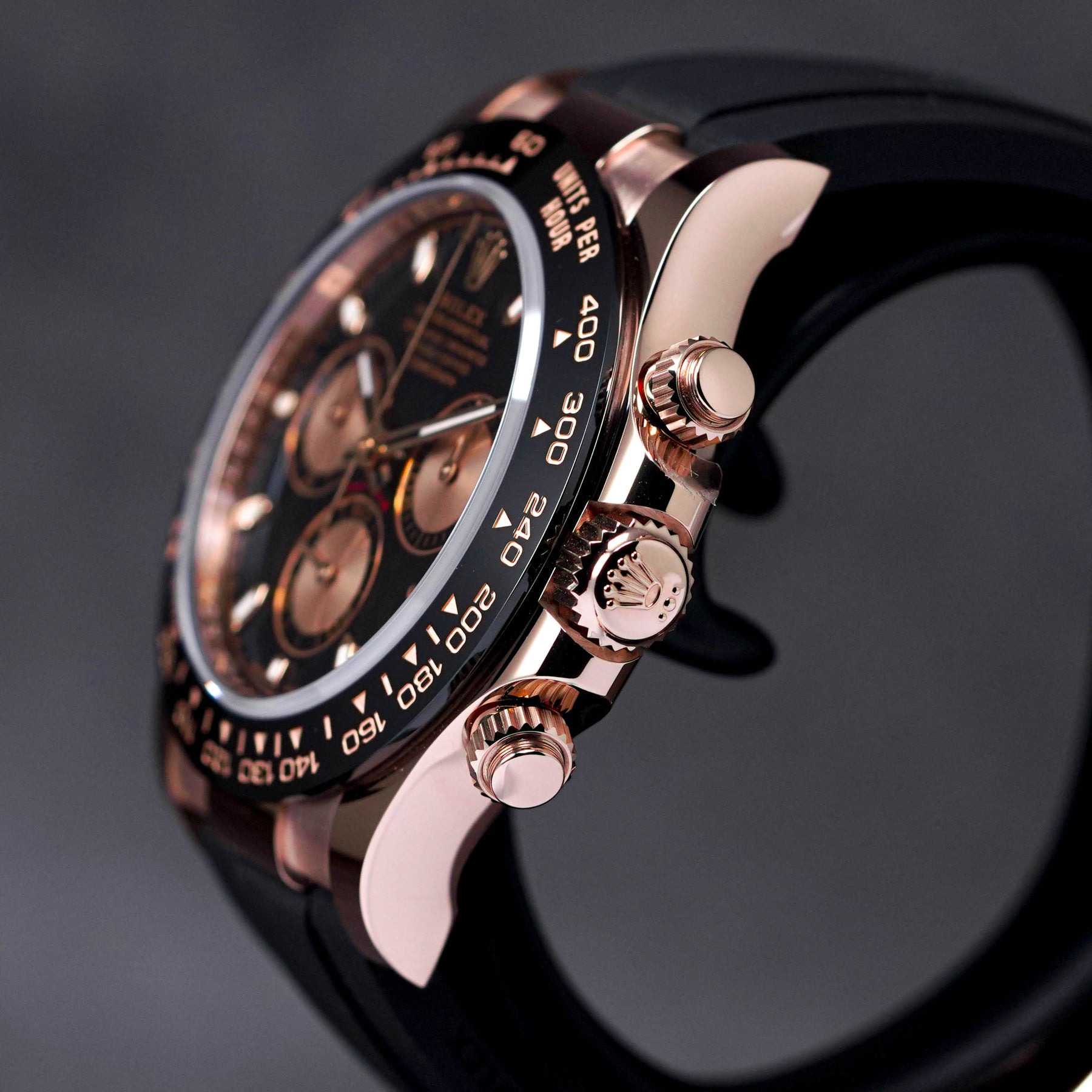 DAYTONA OYSTERFLEX ROSEGOLD BLACK DIAL (2023)