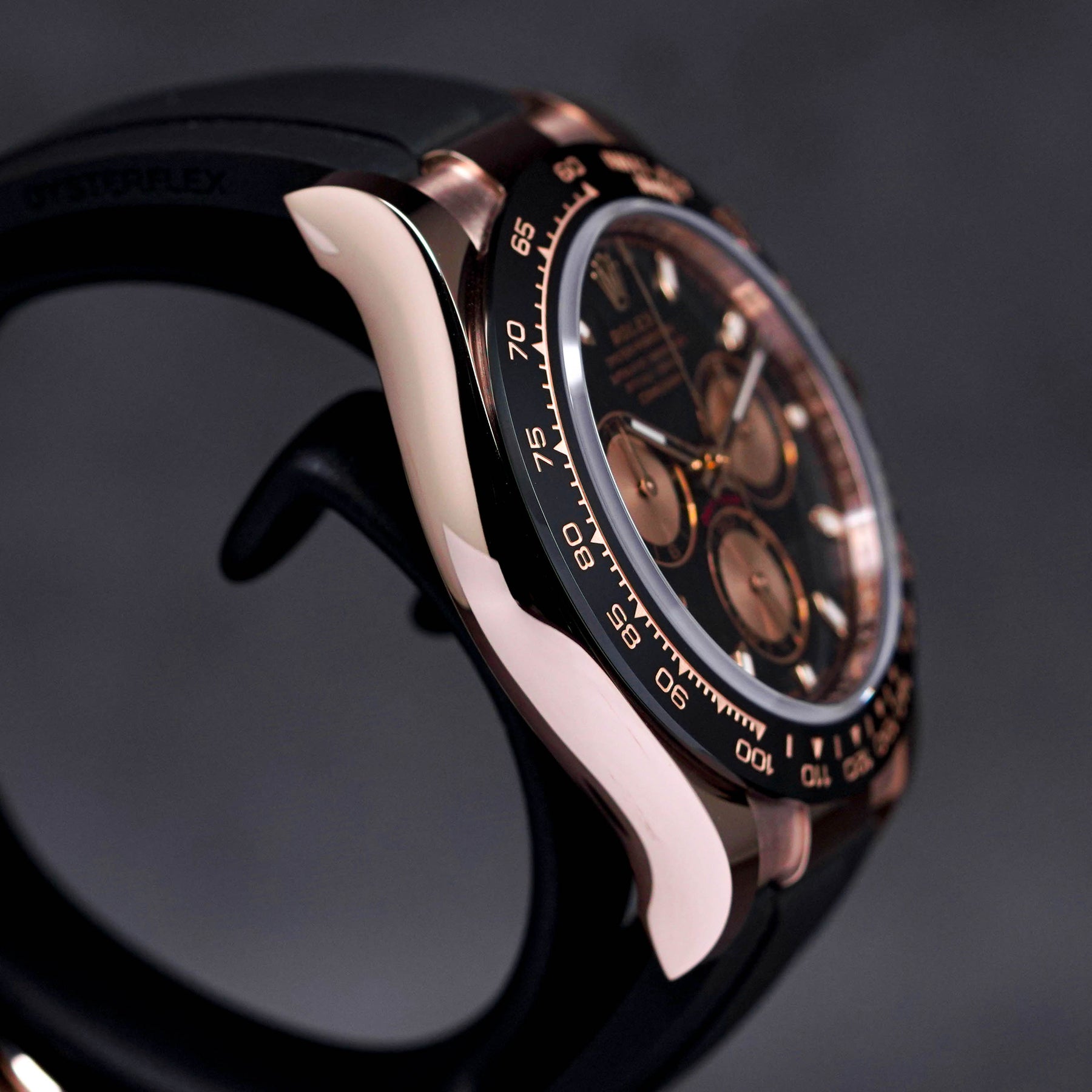 DAYTONA OYSTERFLEX ROSEGOLD BLACK DIAL (2023)