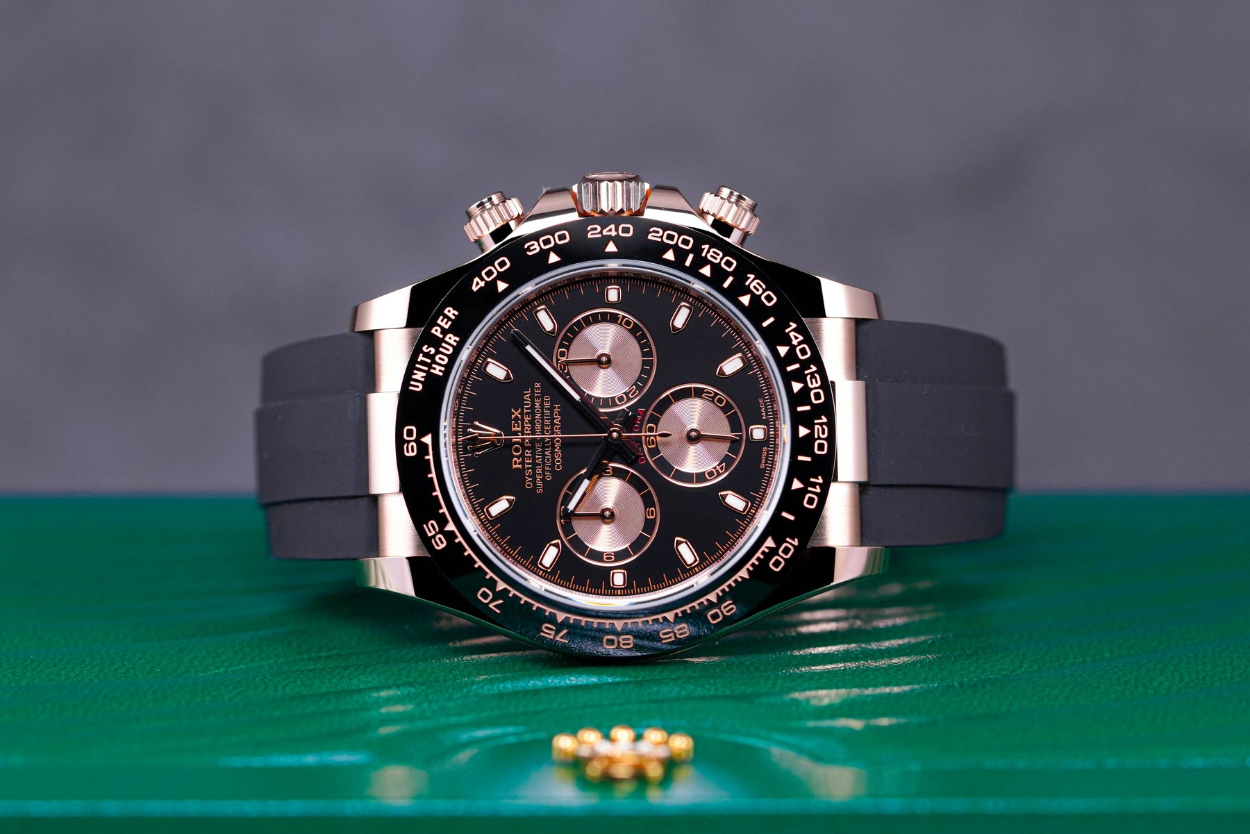 DAYTONA OYSTERFLEX ROSEGOLD BLACK DIAL (2023)