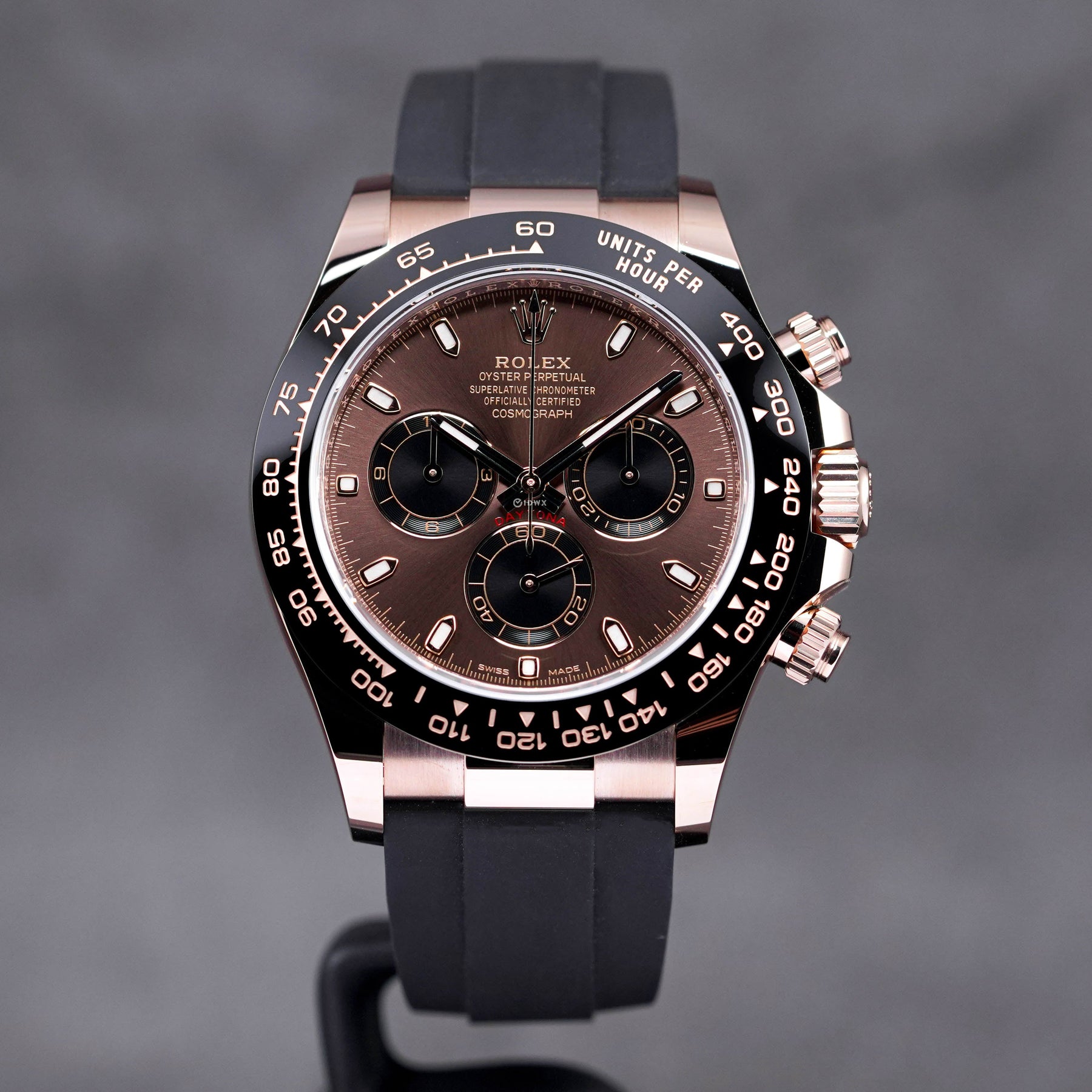 DAYTONA OYSTERFLEX ROSEGOLD CHOCO DIAL (2023)