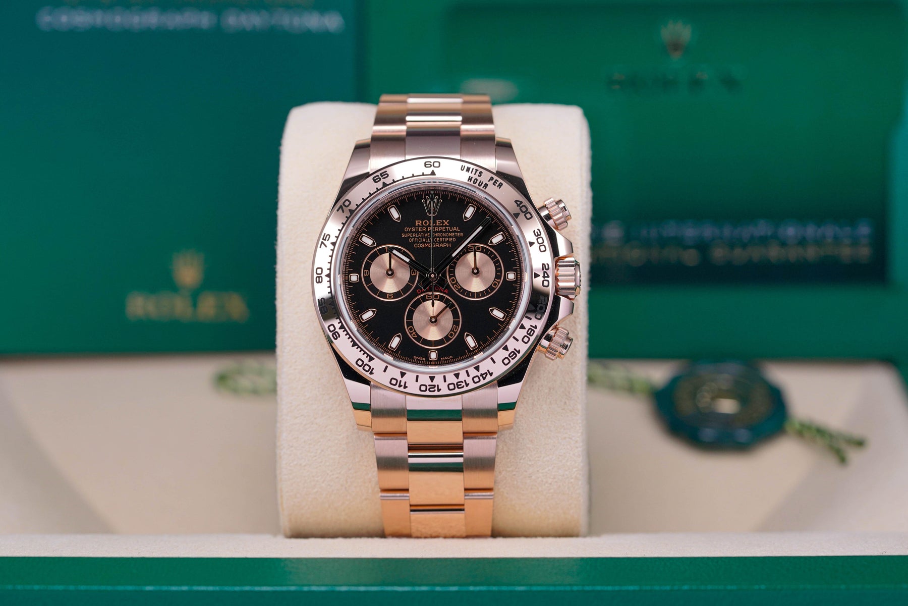 DAYTONA ROSEGOLD BLACK PANDA DIAL (2022)