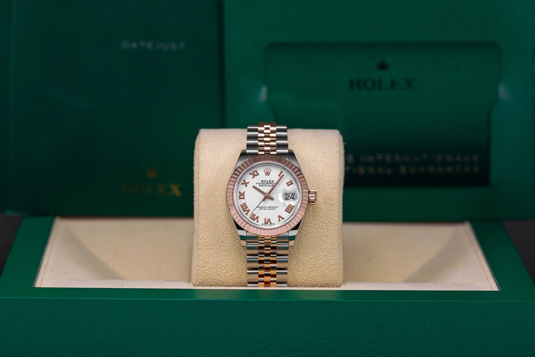 Datejust White Roman