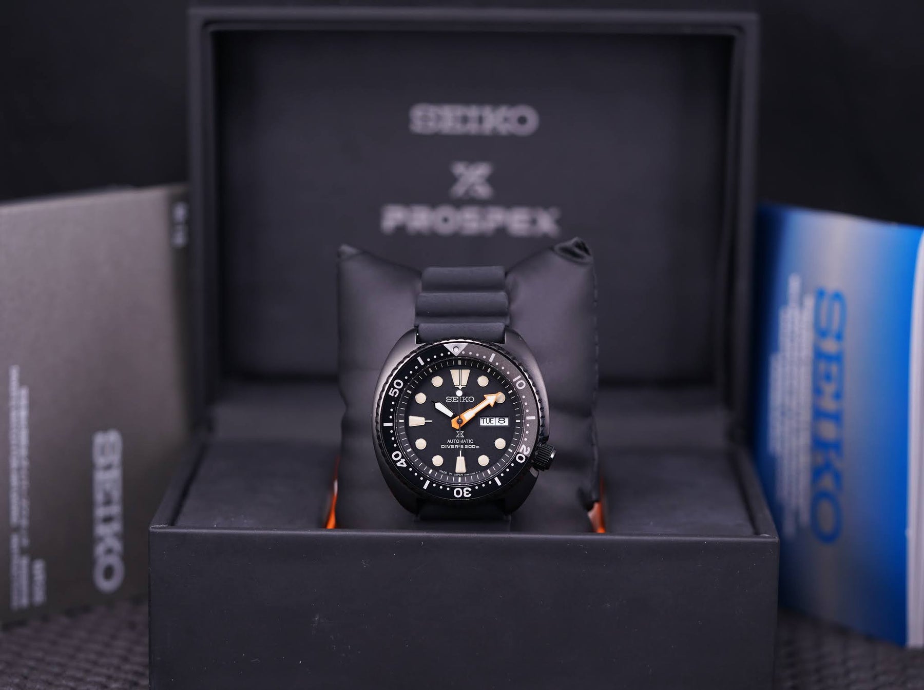 PROSPEX TURTLE BLACK LIMITED EDITION (2018)