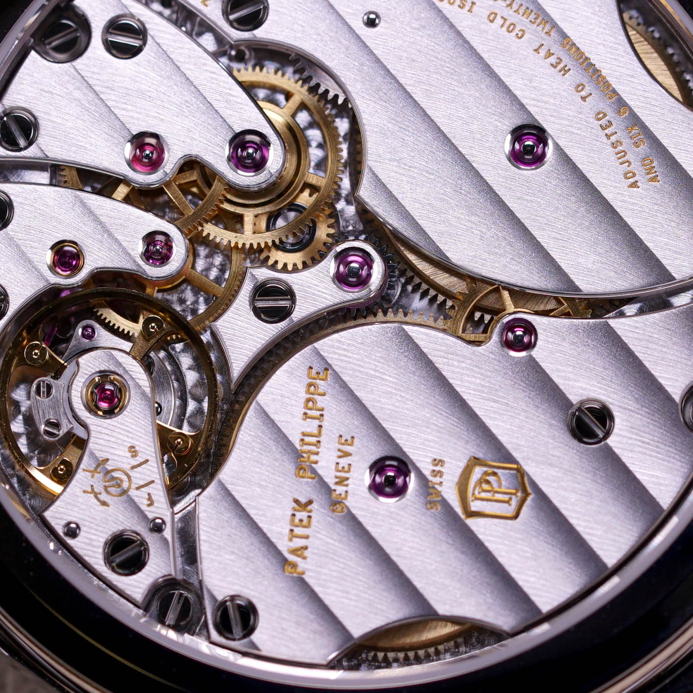 CALATRAVA 'CLOUS DE PARIS' WHITE GOLD 6119G (2021)