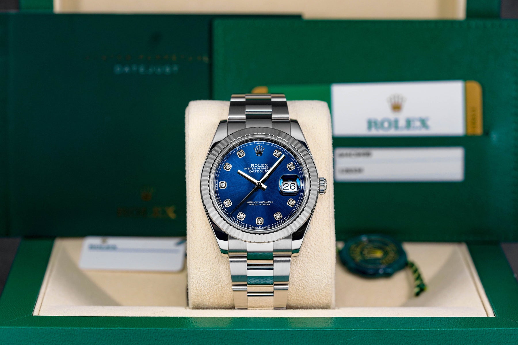 Datejust 41 Blue Diamond Indonesia
