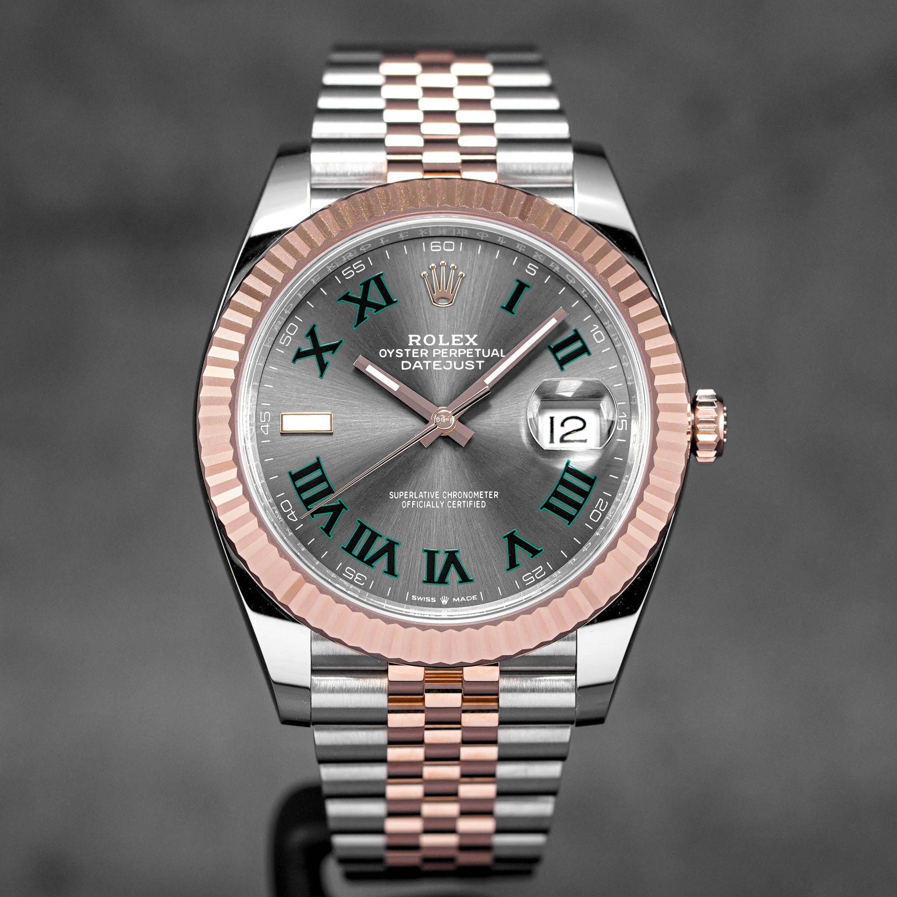 Datejust 41mm Twotone Wimbledon Indonesia