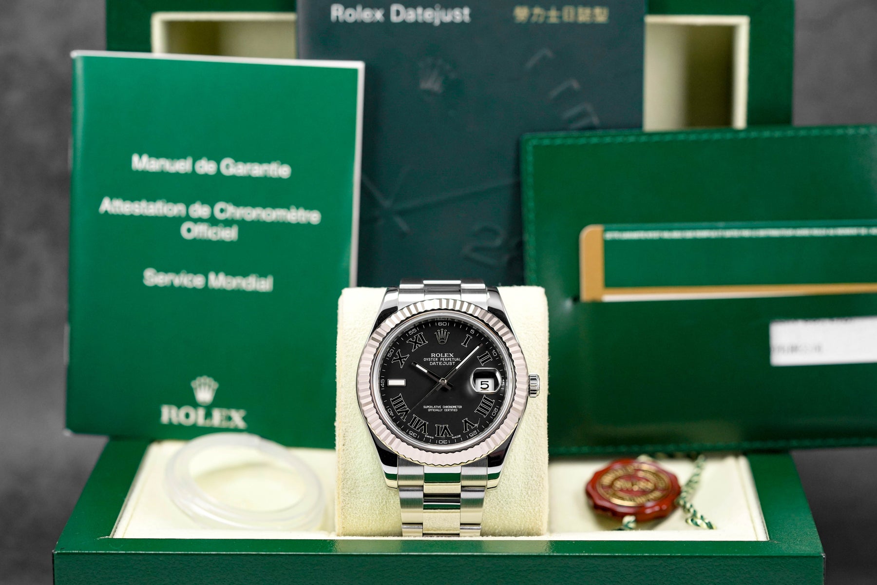 Datejust II Black Indonesia