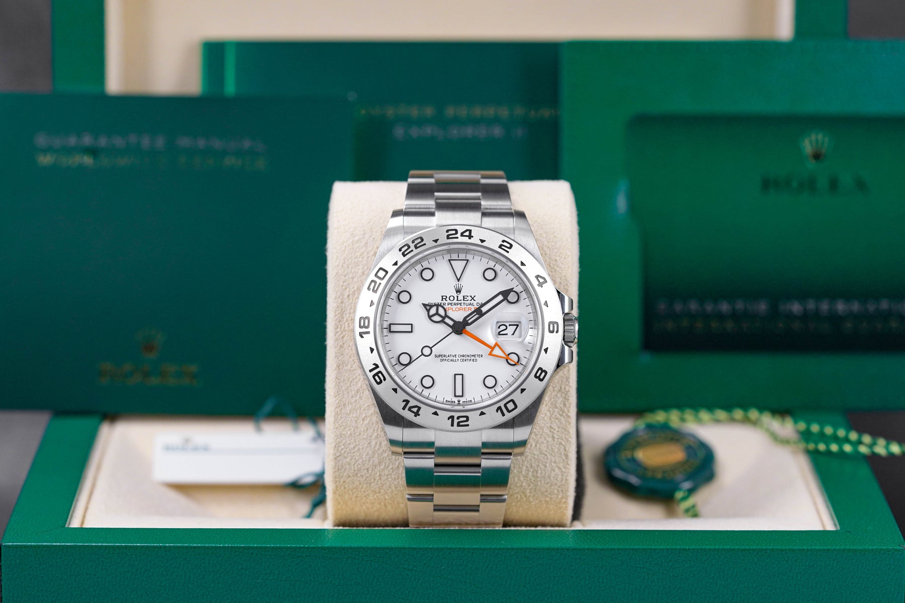 EXPLORER-II 42MM WHITE DIAL (2023)