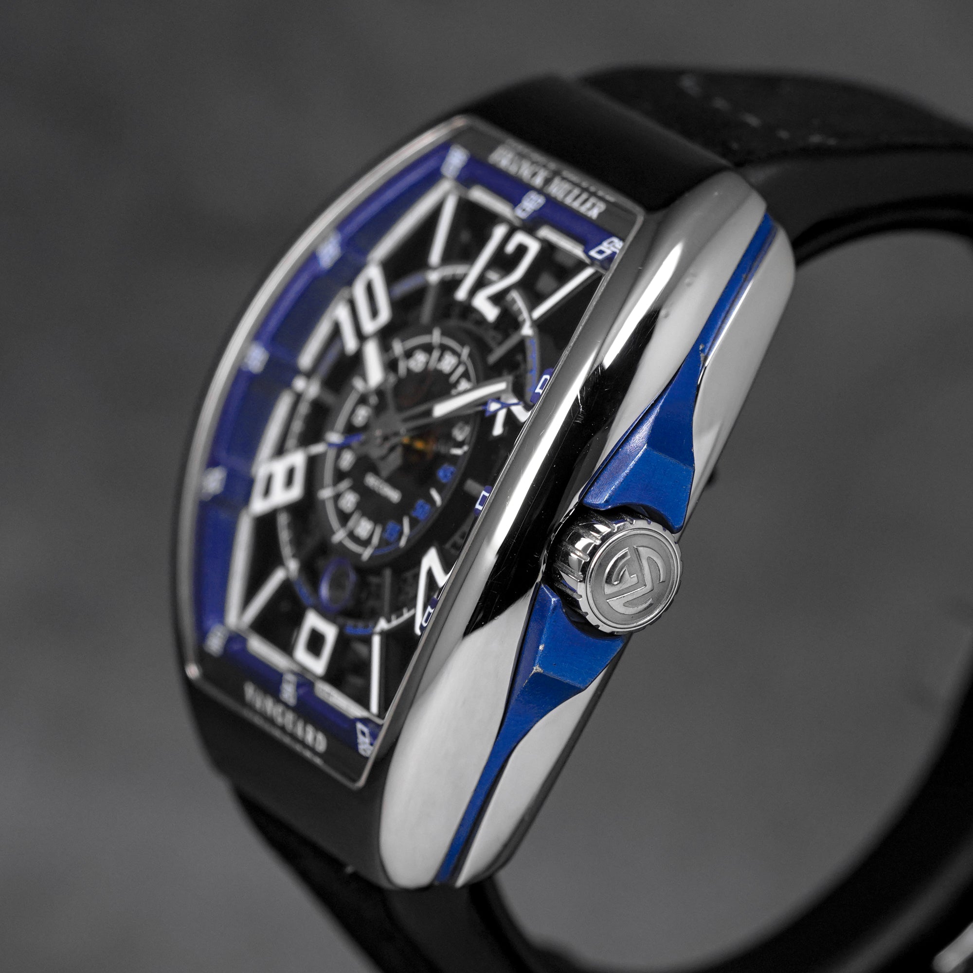 VANGUARD RACING V45 BLUE SKELETON DIAL (WATCH ONLY)