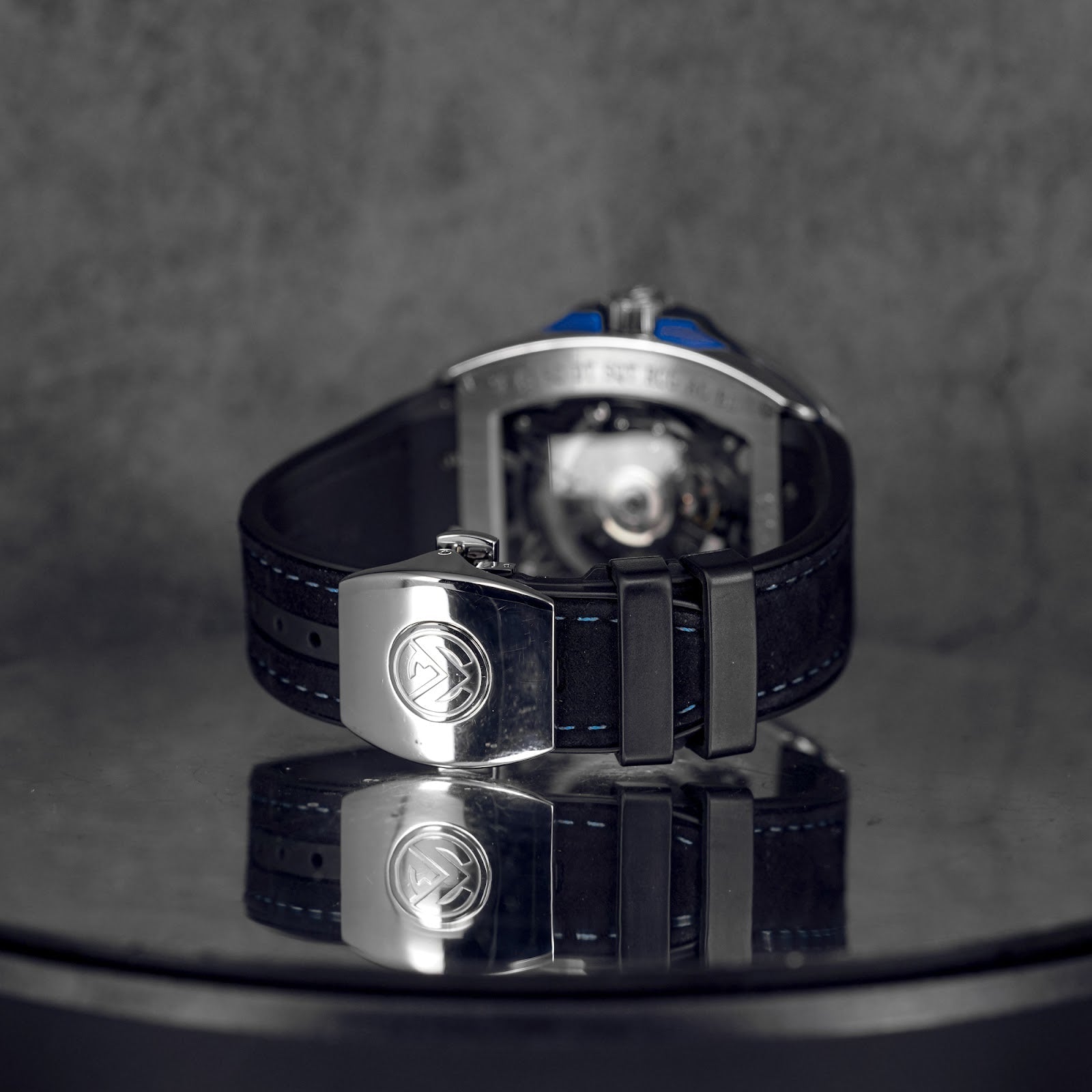 VANGUARD RACING V45 BLUE SKELETON DIAL (WATCH ONLY)