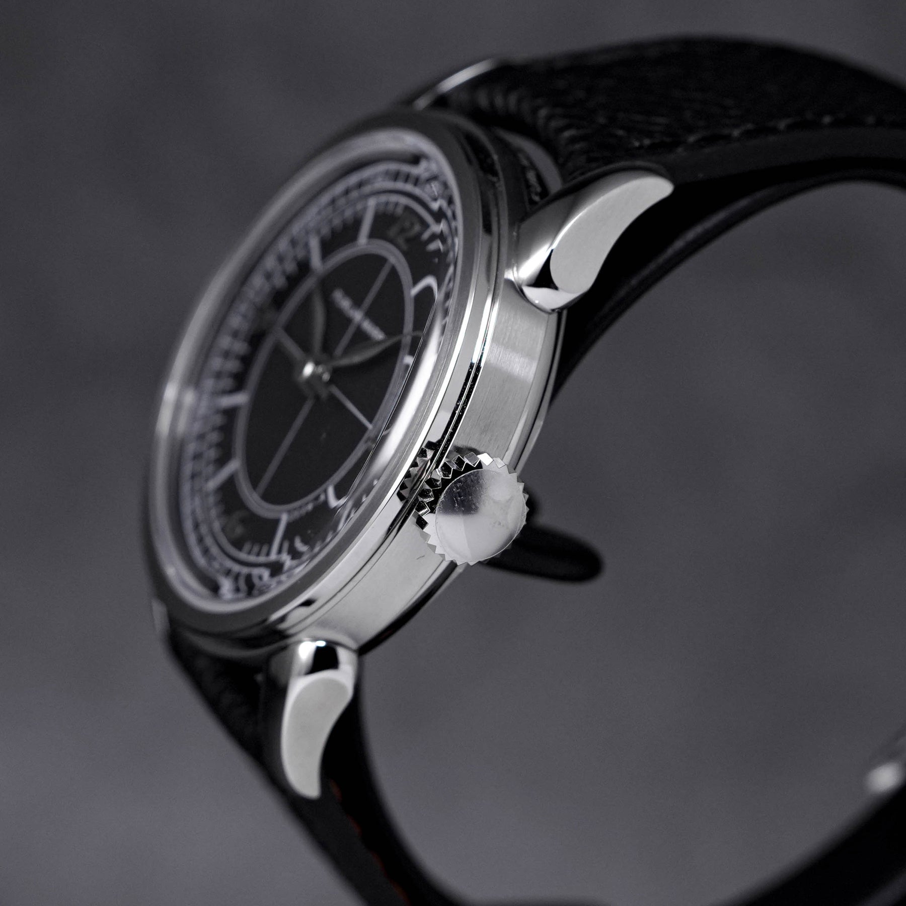 STEEL GREY SECTOR DIAL (UNDATED)