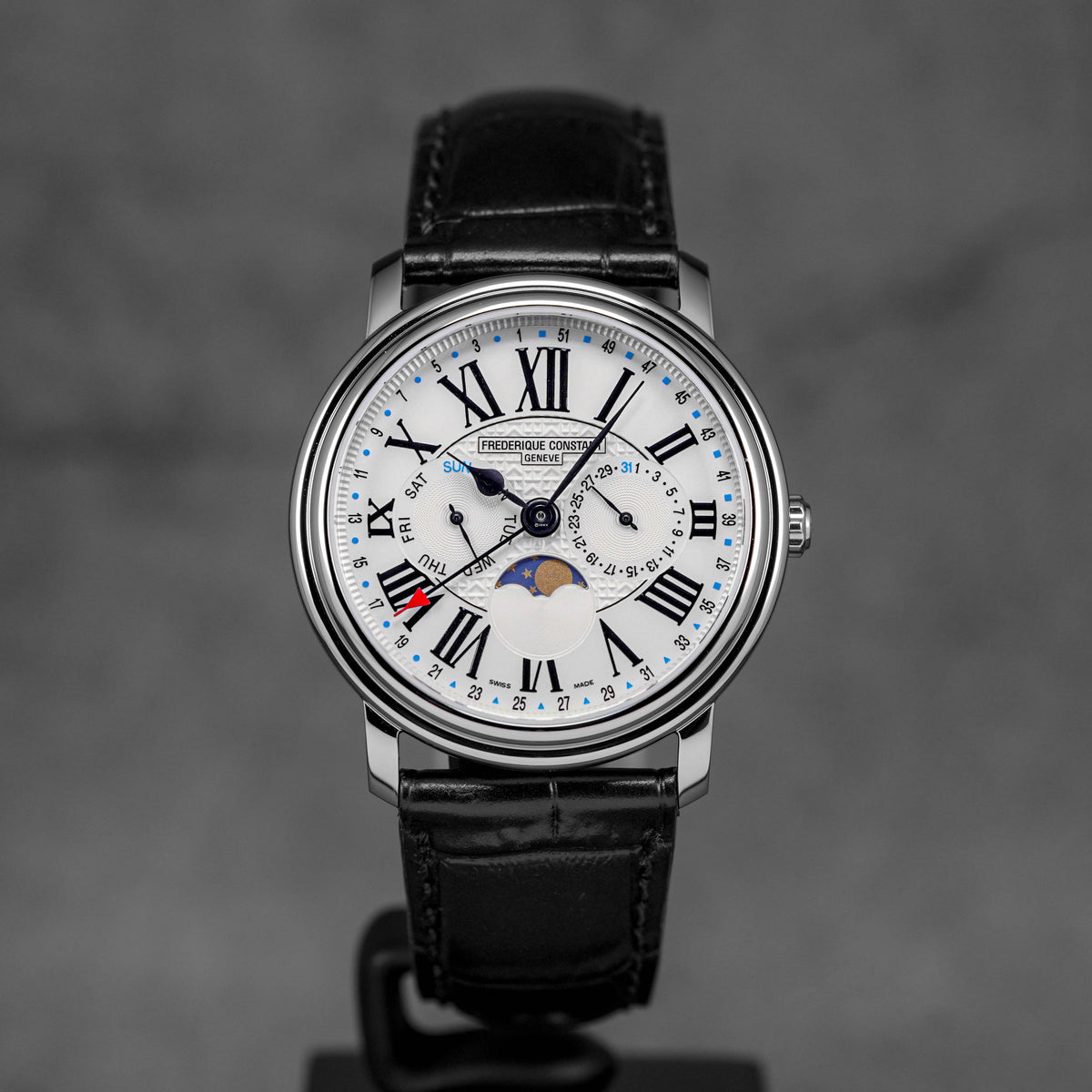 CLASSICS BUSINESS TIMER MOONPHASE WHITE DIAL (2025)