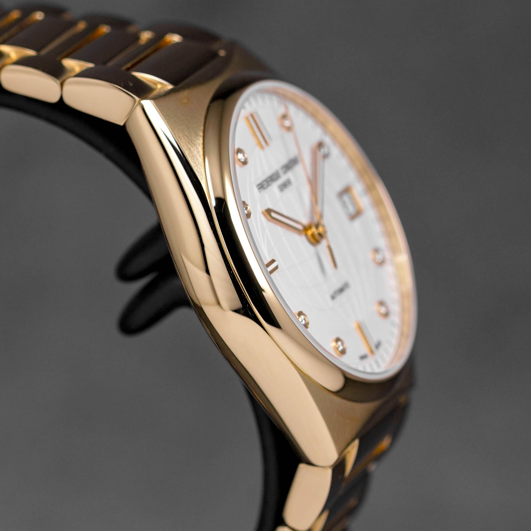 HIGHLIFE YELLOWGOLD-PLATED STEEL SILVER DIAL