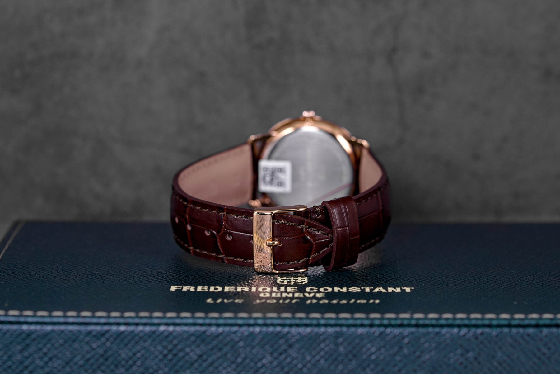 SLIMLINE SMALL SECONDS ROSEGOLD-PLATED STEEL WHITE ROMAN DIAL (2025)