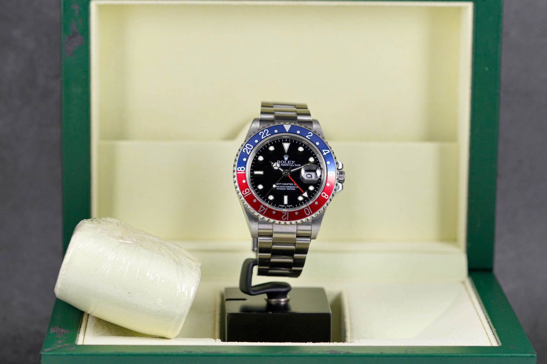 GMT MASTER-II PEPSI 16710 (BOX & WATCH ONLY)