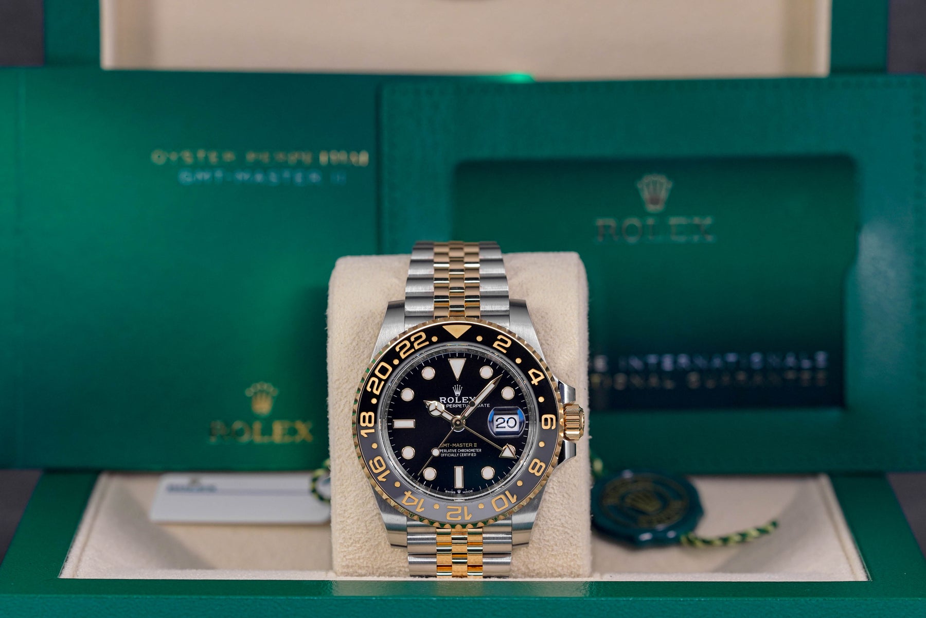 GMT MASTER-II TWOTONE YELLOWGOLD GUINNESS (2023)