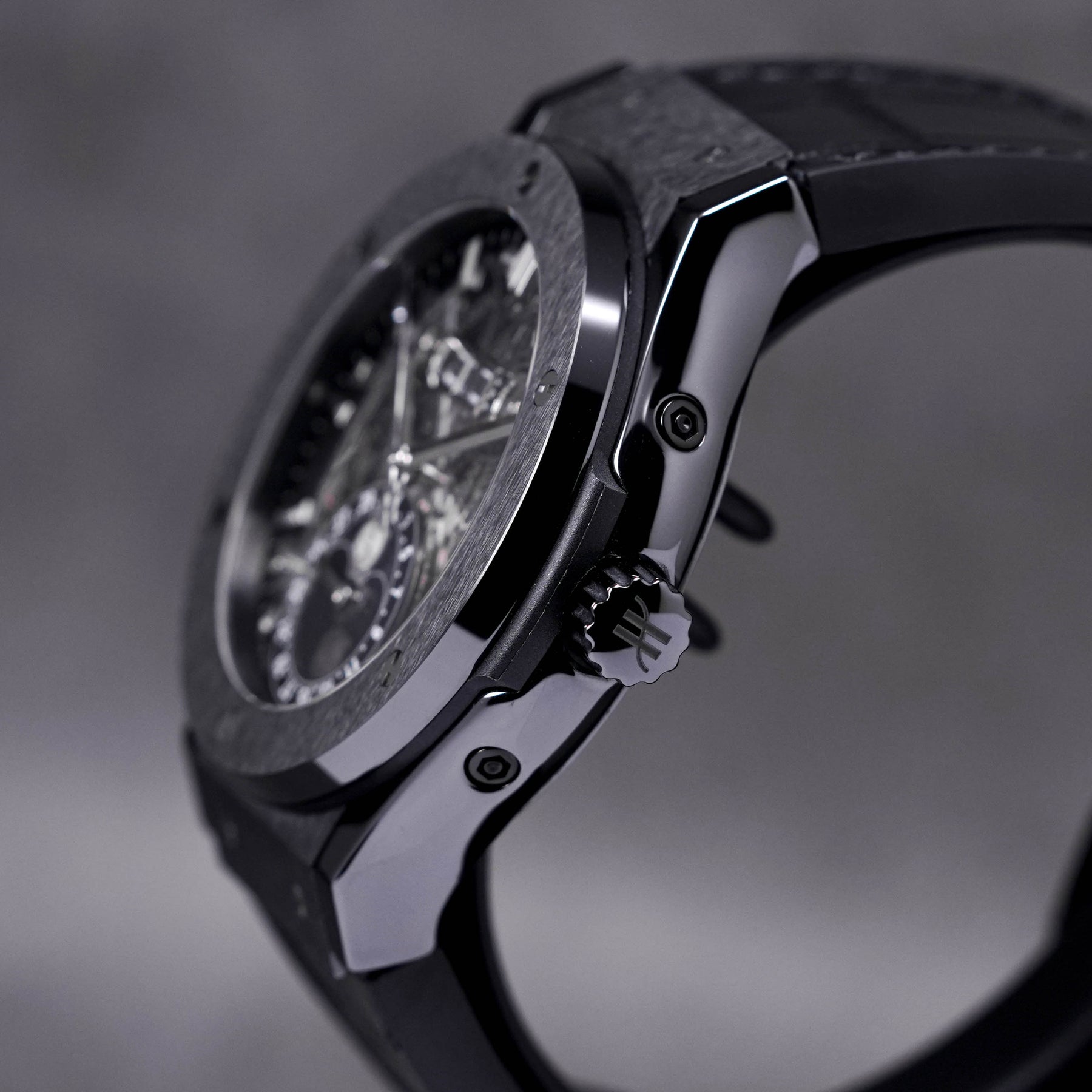 CLASSIC FUSION 45MM AEROFUSION MOONPHASE BLACK MAGIC (2021)