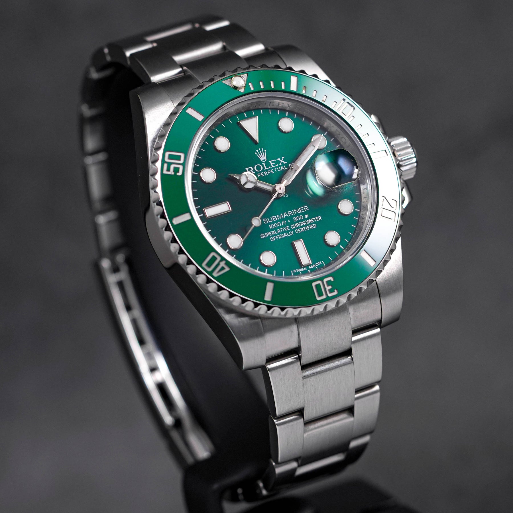 Rolex Sub Date Hulk