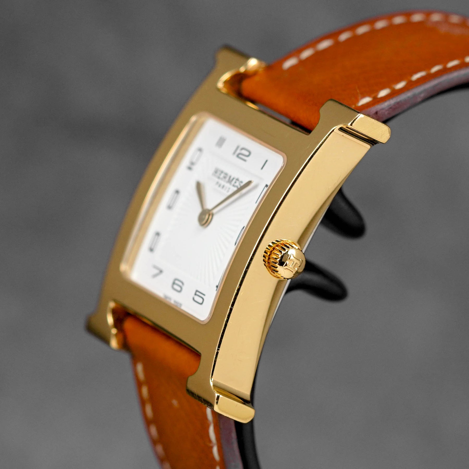 HEURE H LARGE YELLOWGOLD-PLATED STEEL WHITE DIAL (2019)