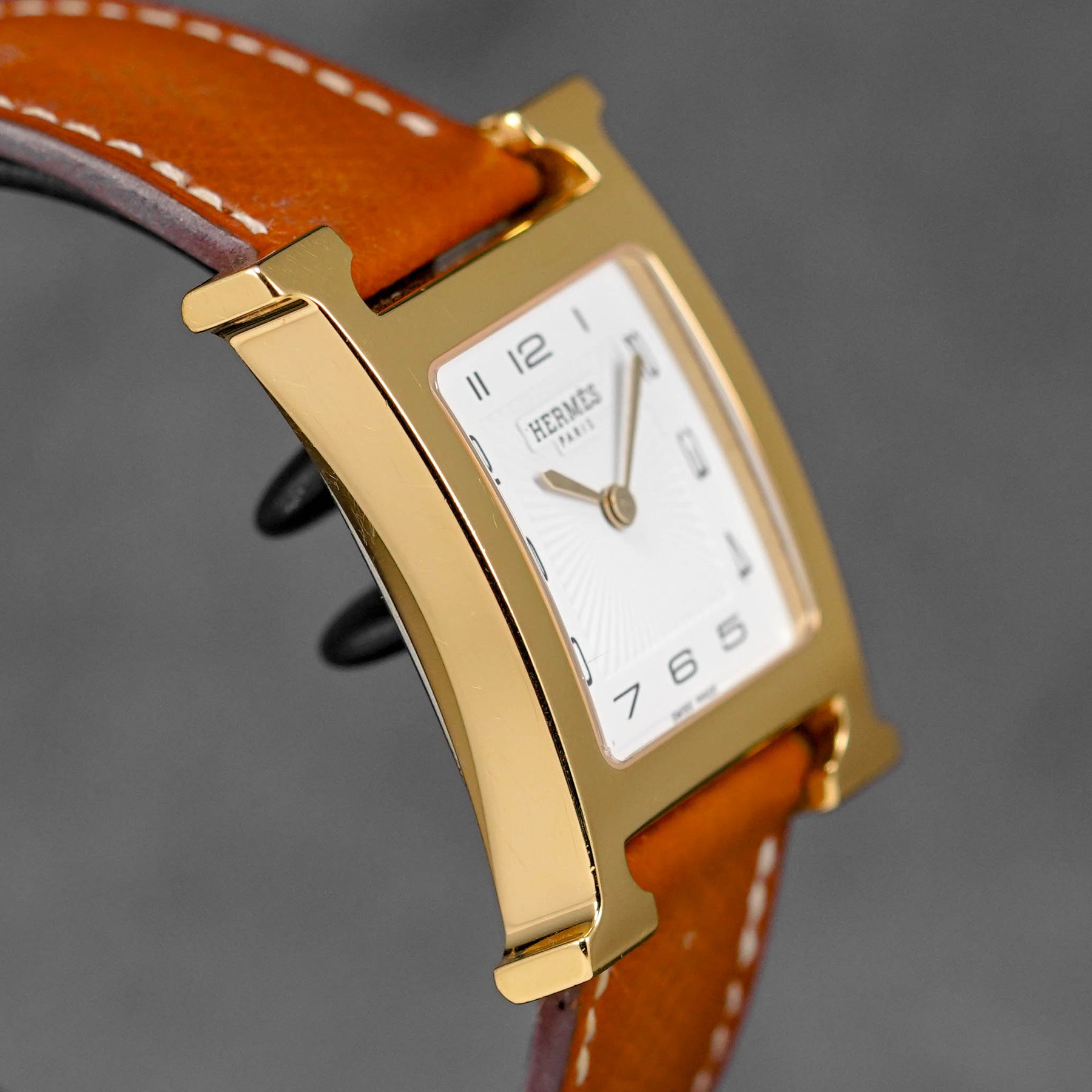 HEURE H LARGE YELLOWGOLD-PLATED STEEL WHITE DIAL (2019)