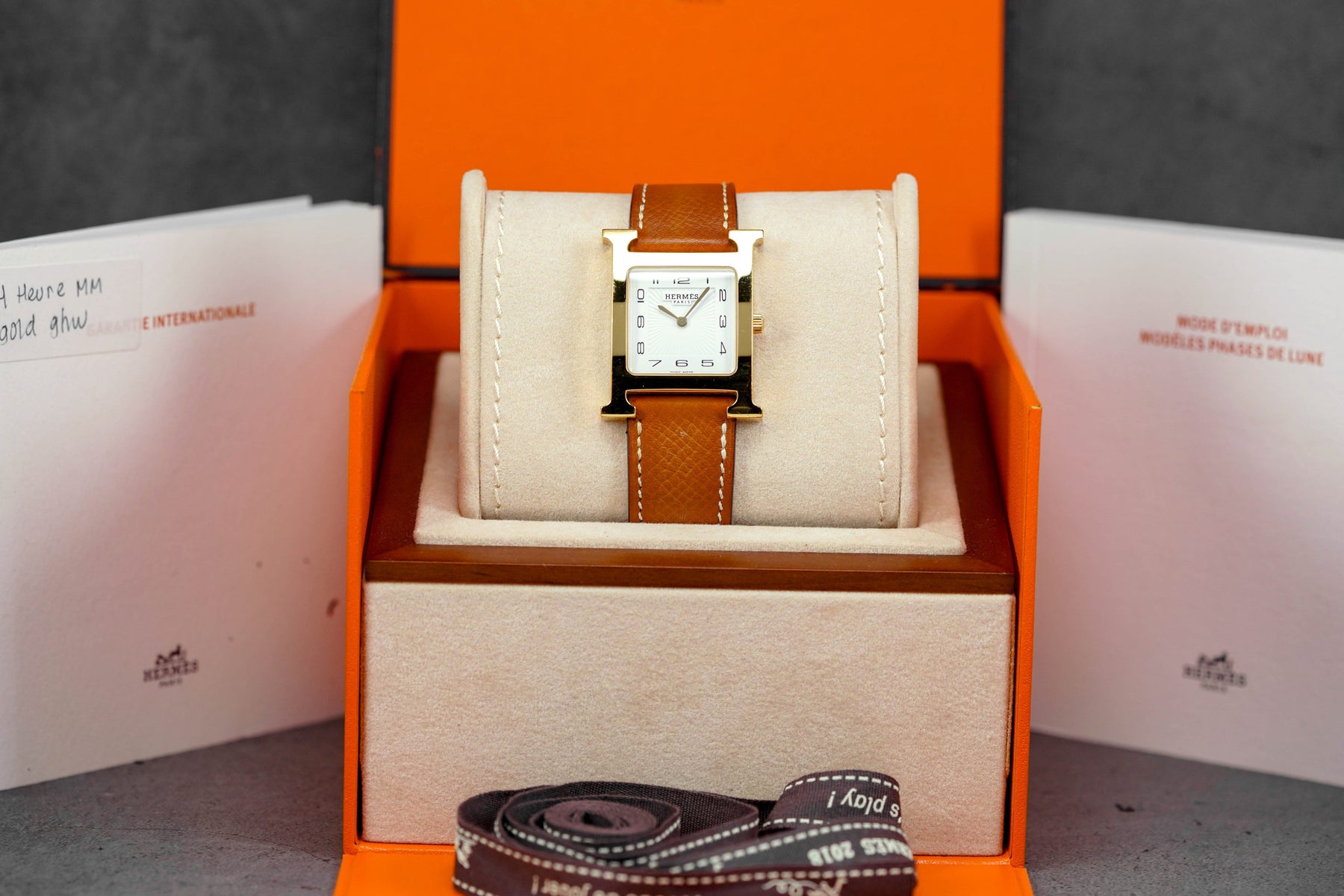 HEURE H LARGE YELLOWGOLD-PLATED STEEL WHITE DIAL (2019)