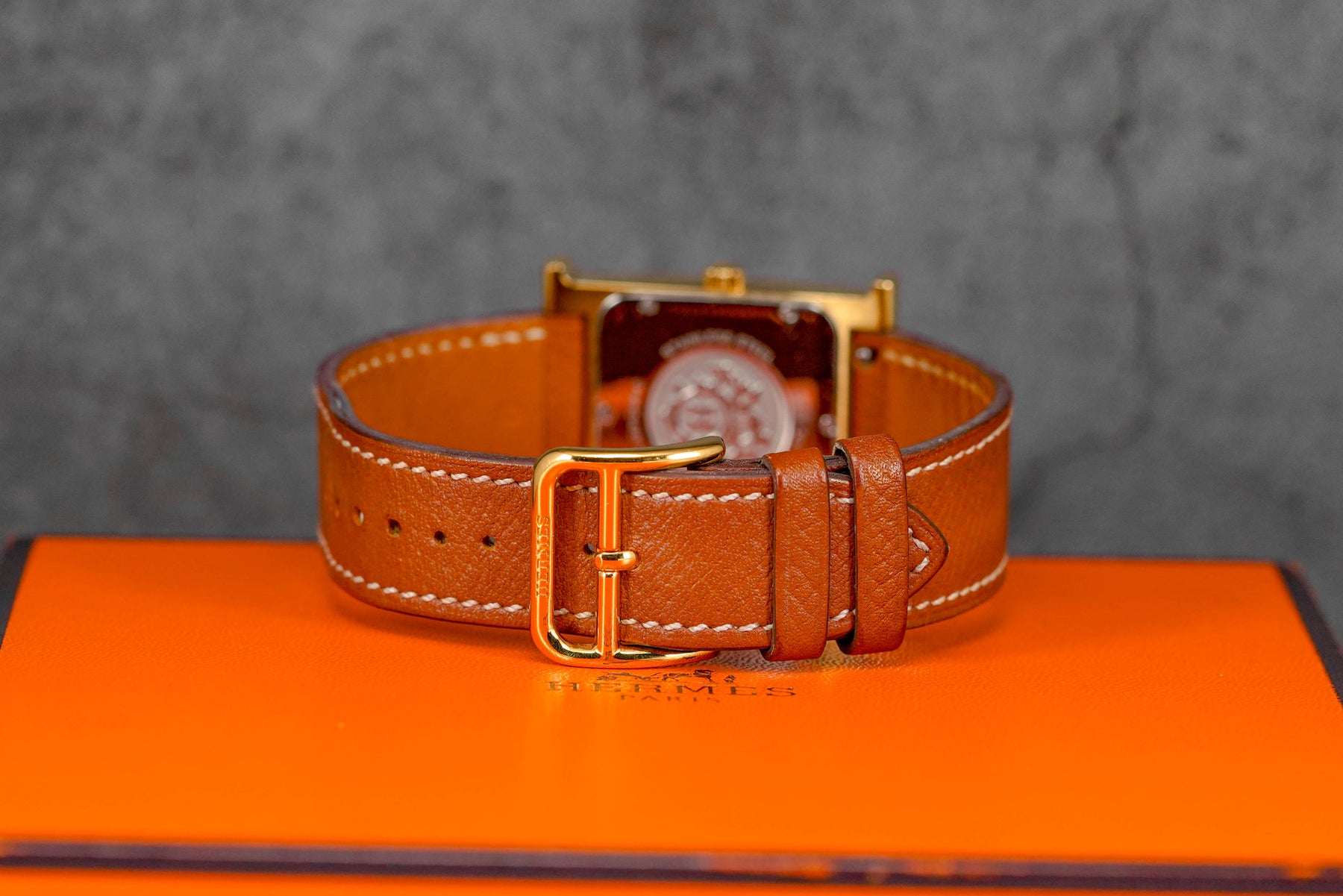 HEURE H LARGE YELLOWGOLD-PLATED STEEL WHITE DIAL (2019)