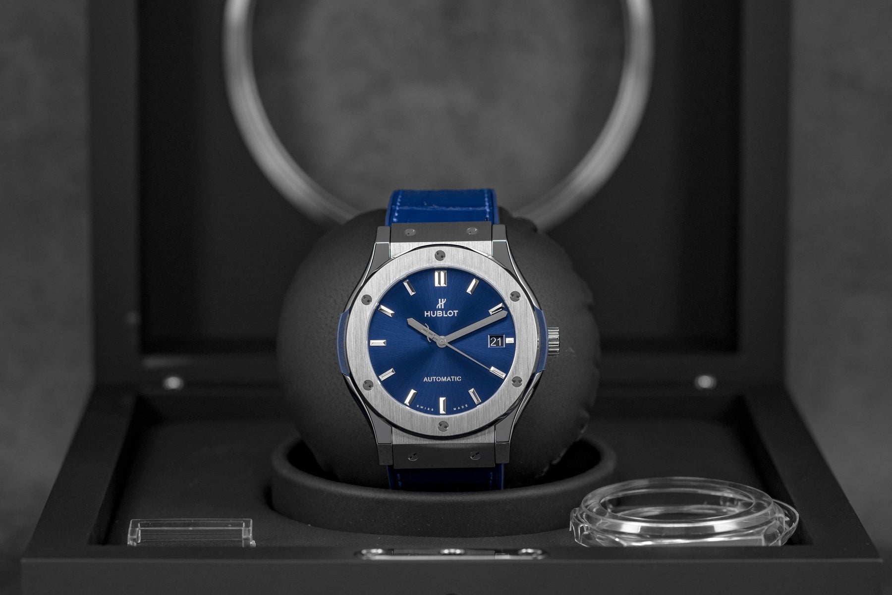 CLASSIC FUSION 45MM TITANIUM BLUE (2025)