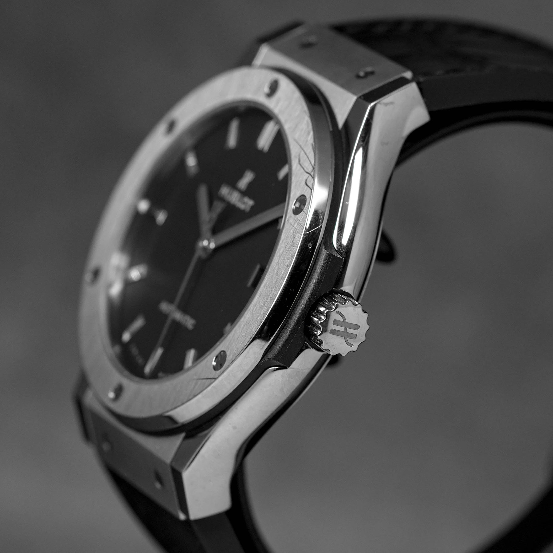 Harga Hublot Classic Fusion Black