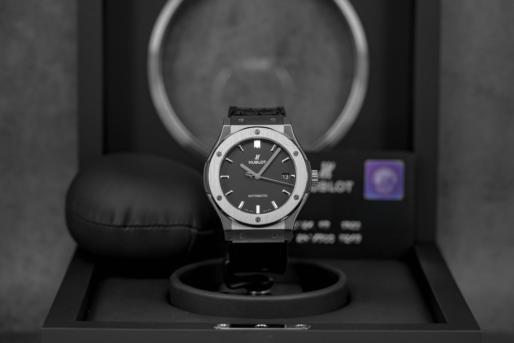 Harga Hublot Classic Fusion Black