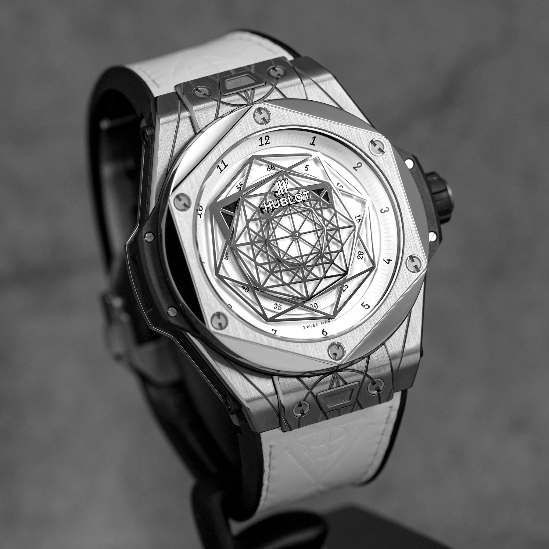 Harga Hublot Sang Bleu White